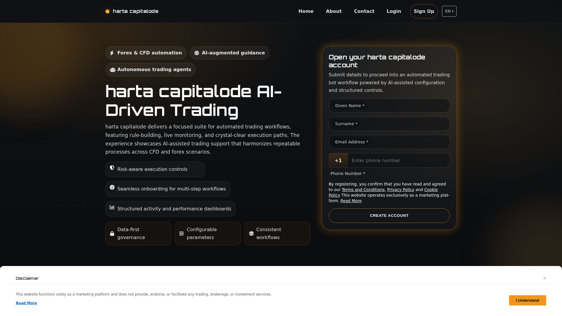Screenshot of hartacapitalode.digital