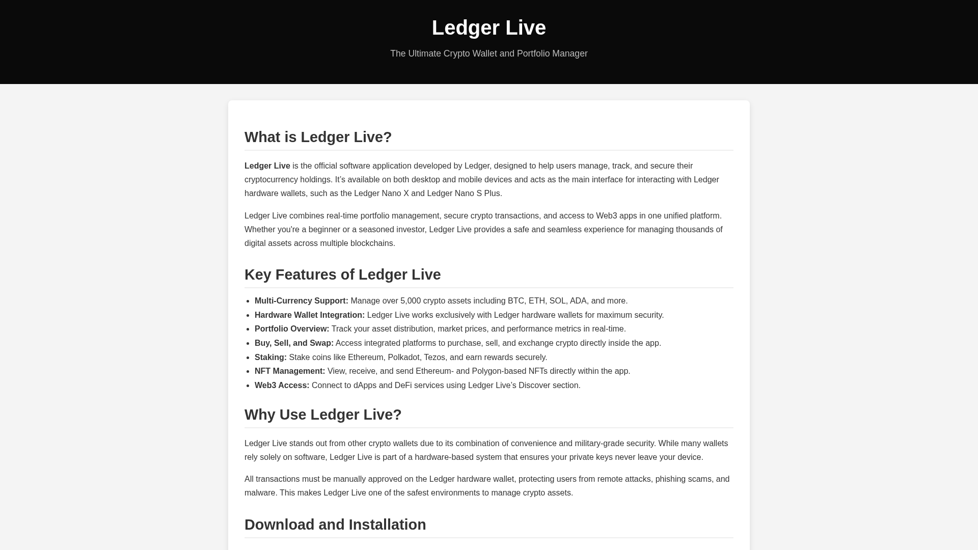 Screenshot of ledger-connect-live.pages.dev