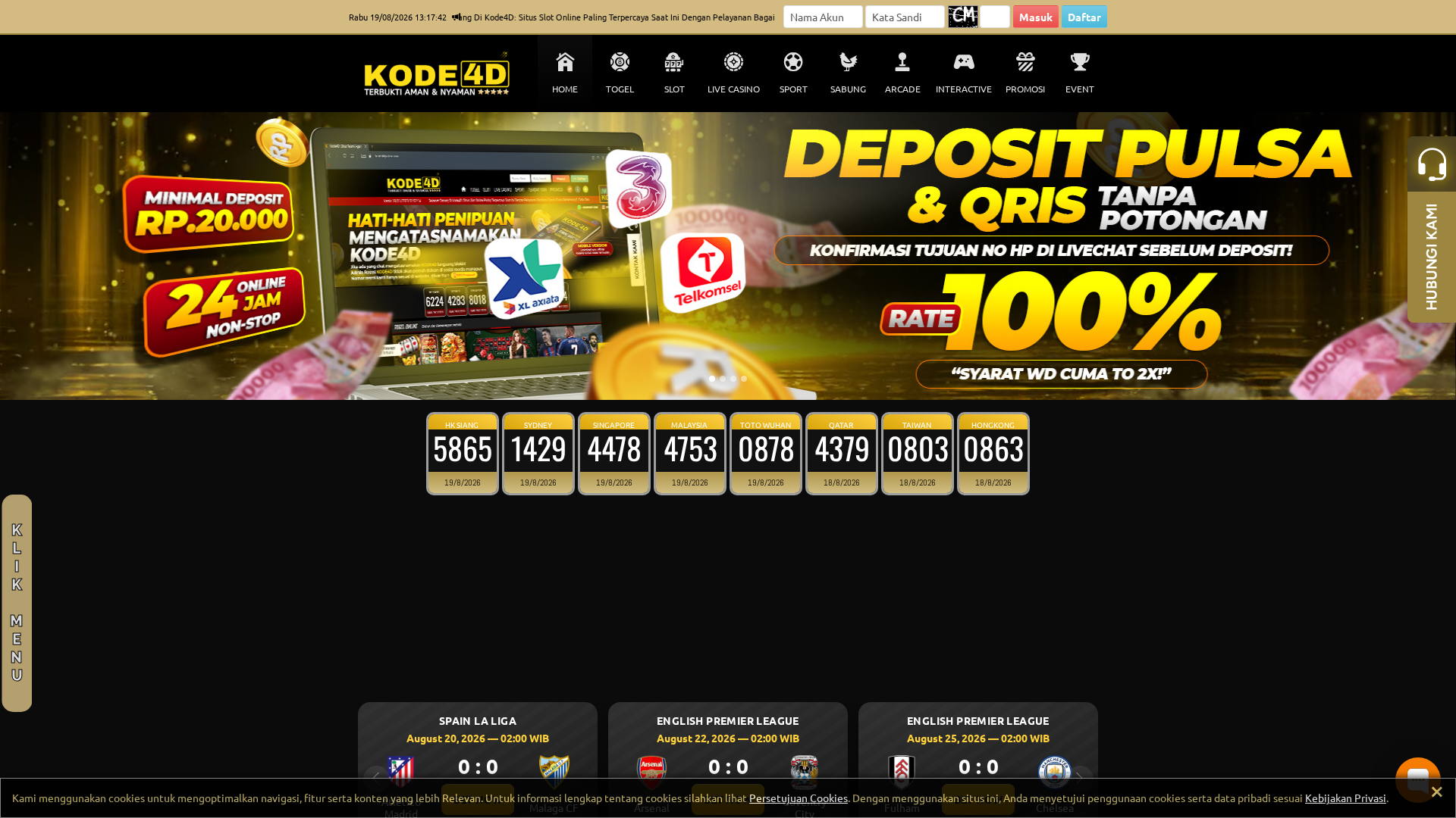Screenshot of rekemonedasi-facebook.org