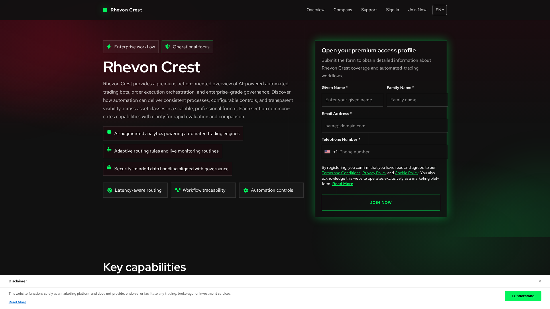 Screenshot of rhevoncrest.click