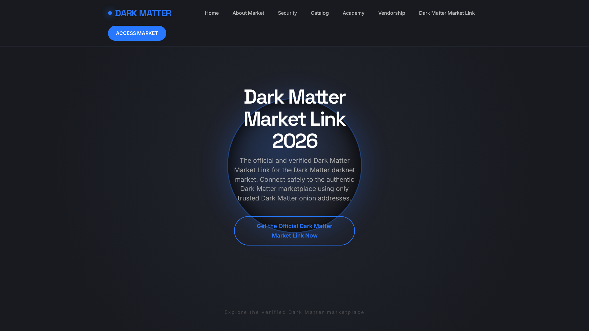 Screenshot of darkmatter-market-link.club