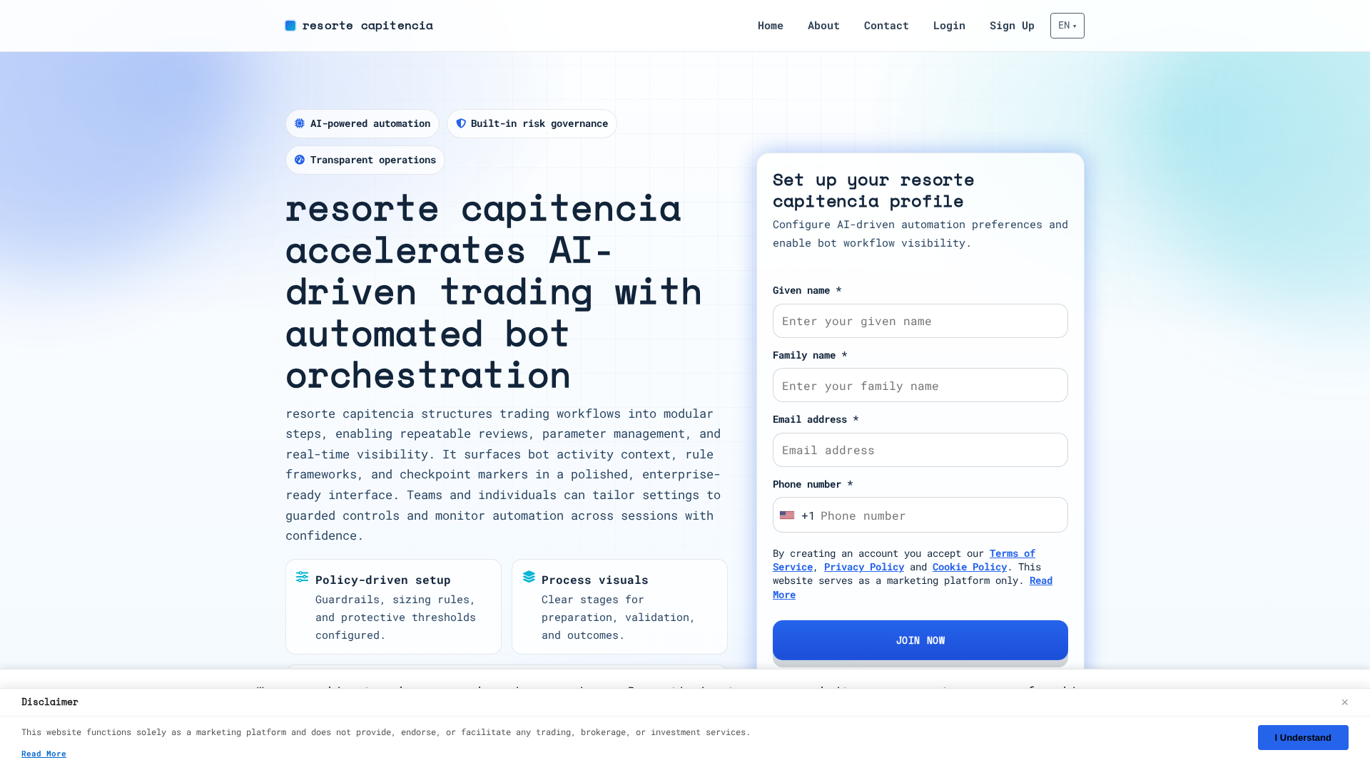 Screenshot of resortecapitencia.pro
