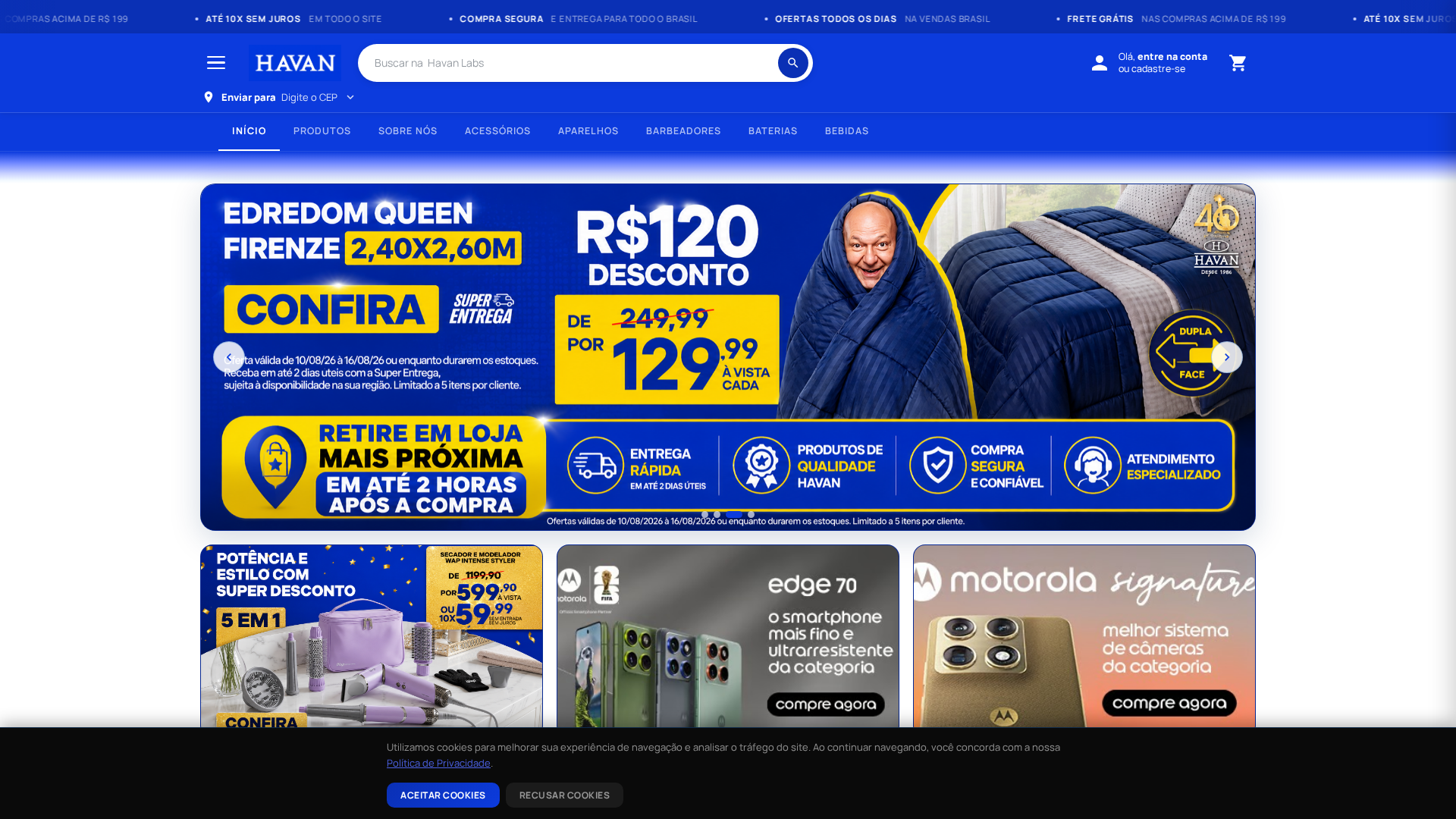 Screenshot of ofertas-na-havan.site