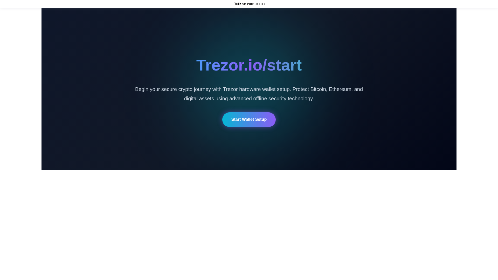 Screenshot of acc-trexor-io.wixstudio.com