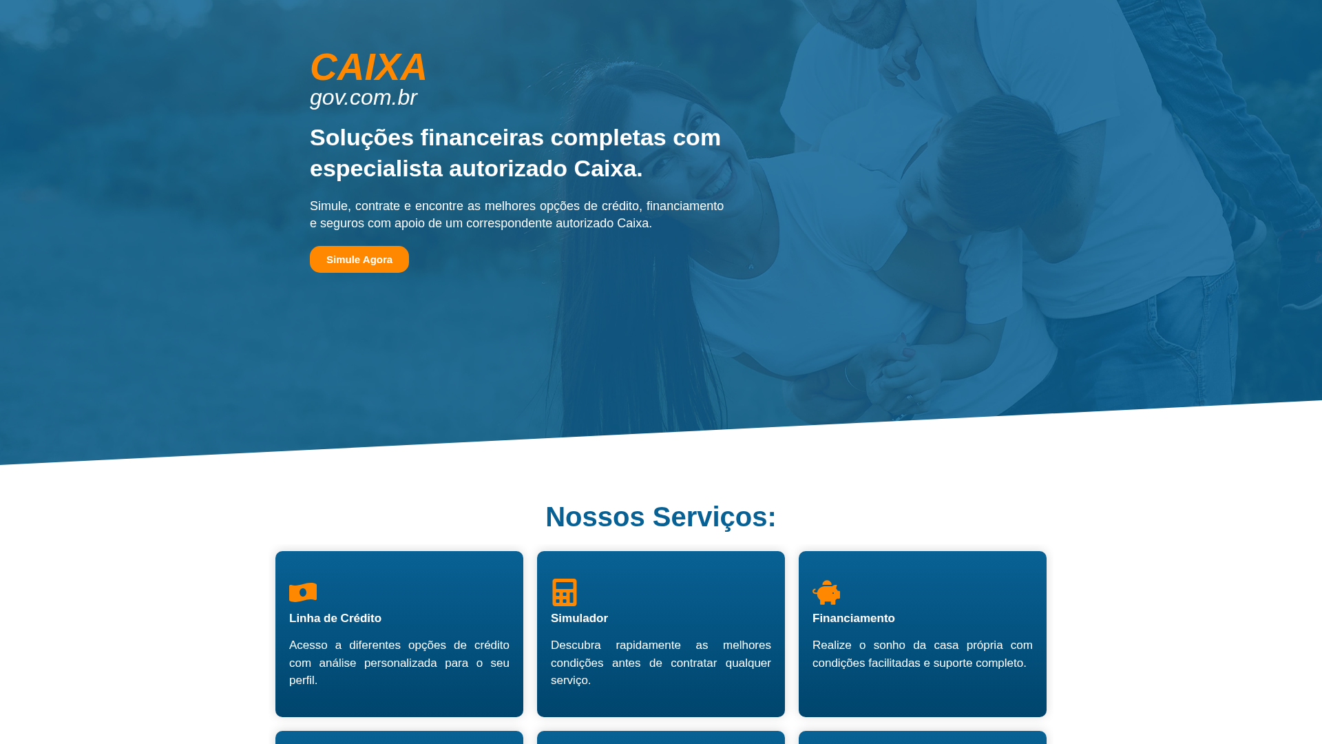 Screenshot of caixagov.com.br