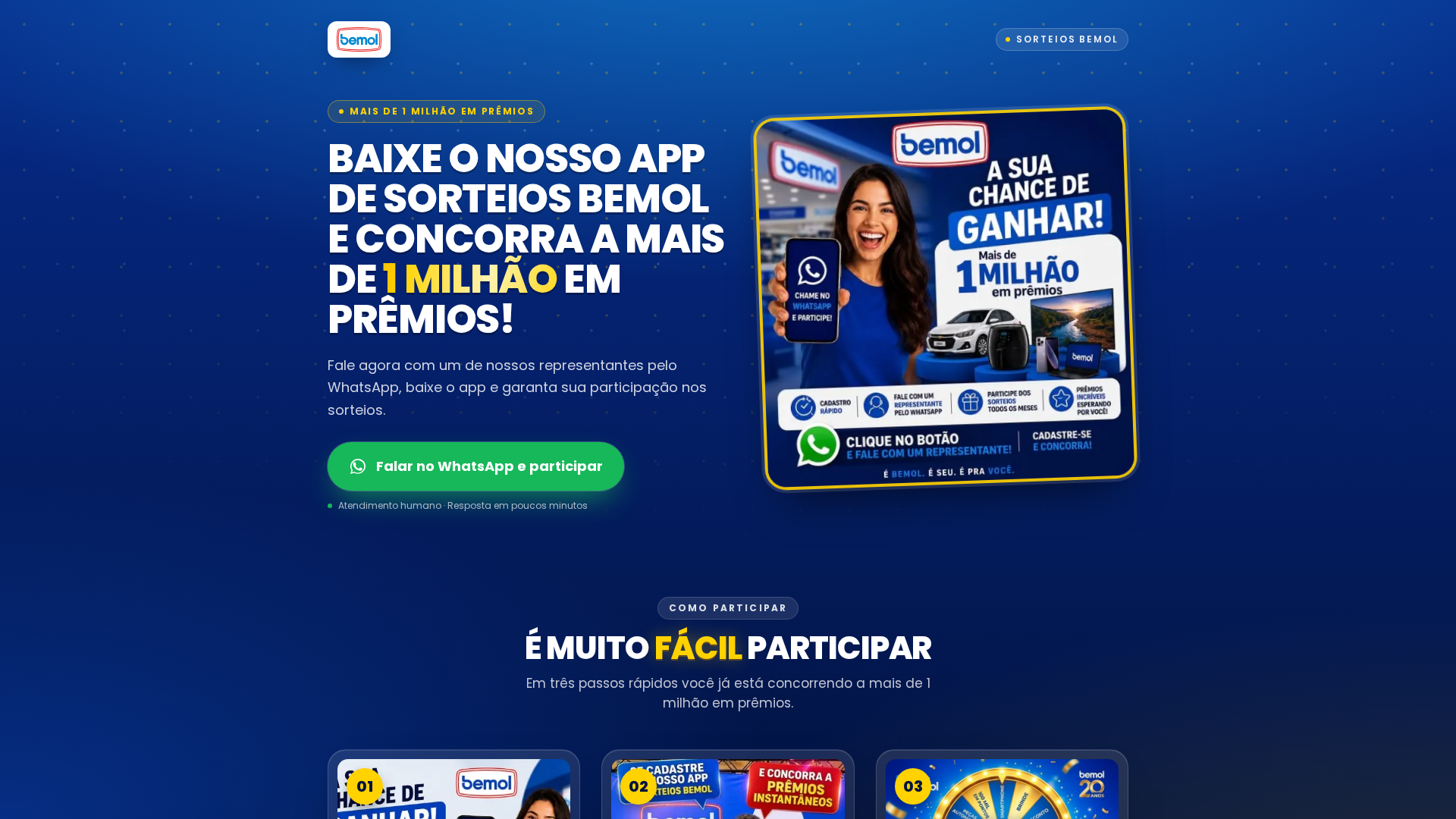 Screenshot of bemol-leads.vercel.app