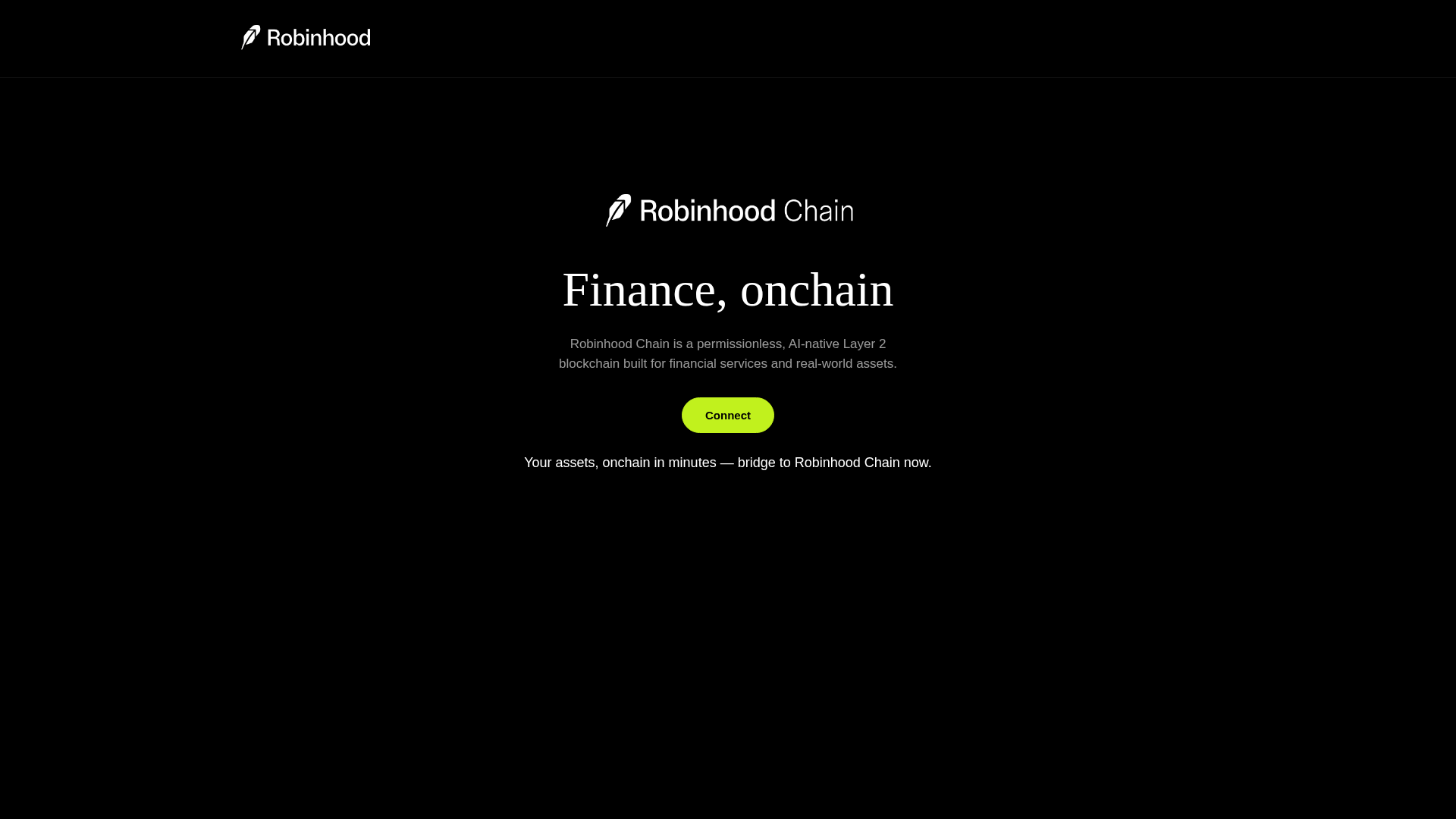 Screenshot of robin-hood-chain.com