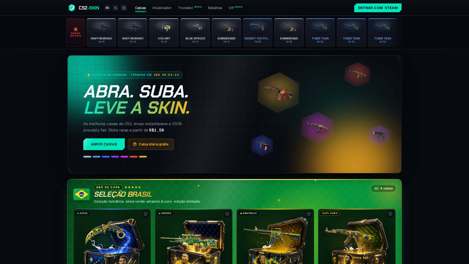 Screenshot of cs2-skin.com