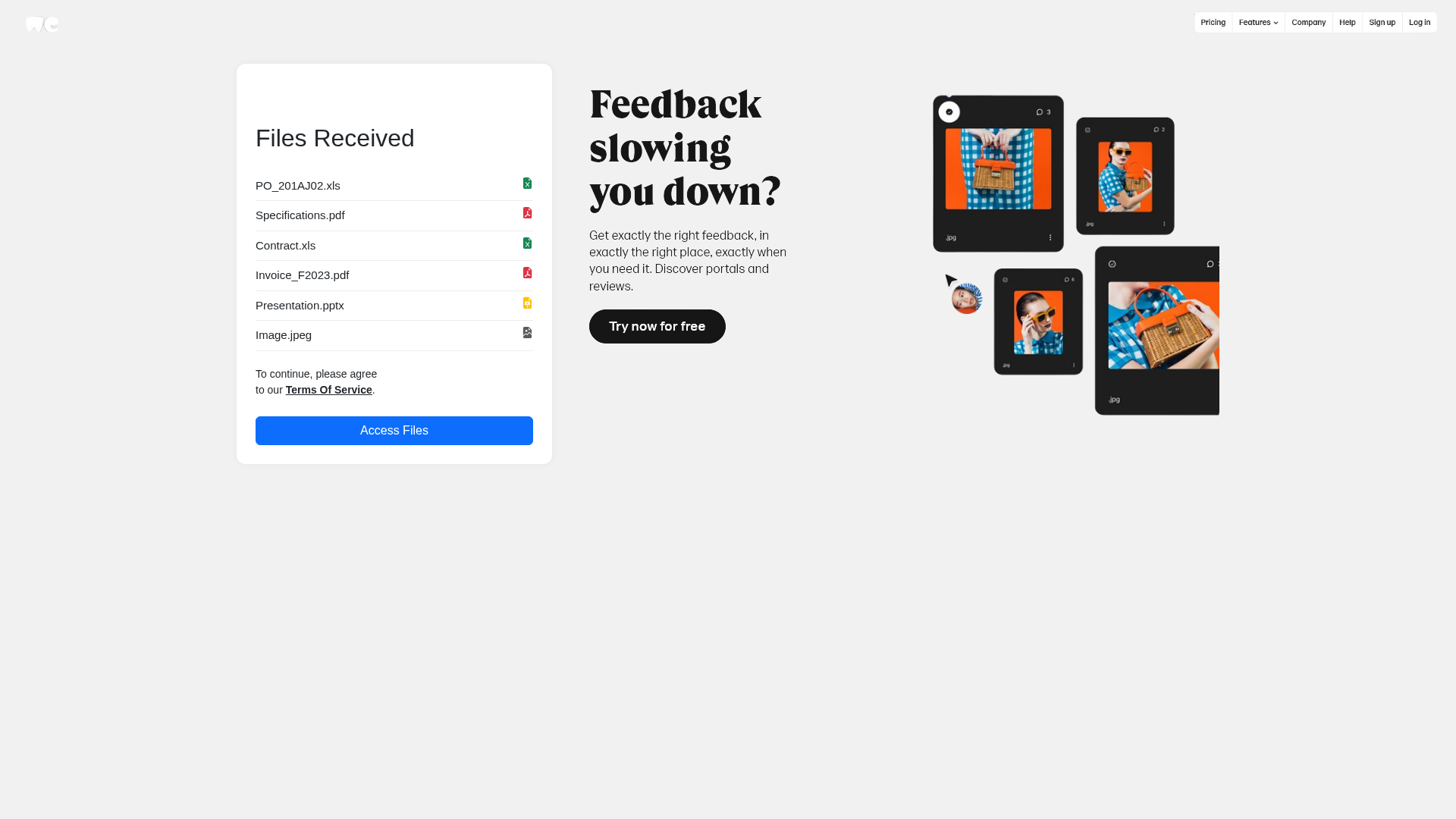 Screenshot of wetransf3r.github.io