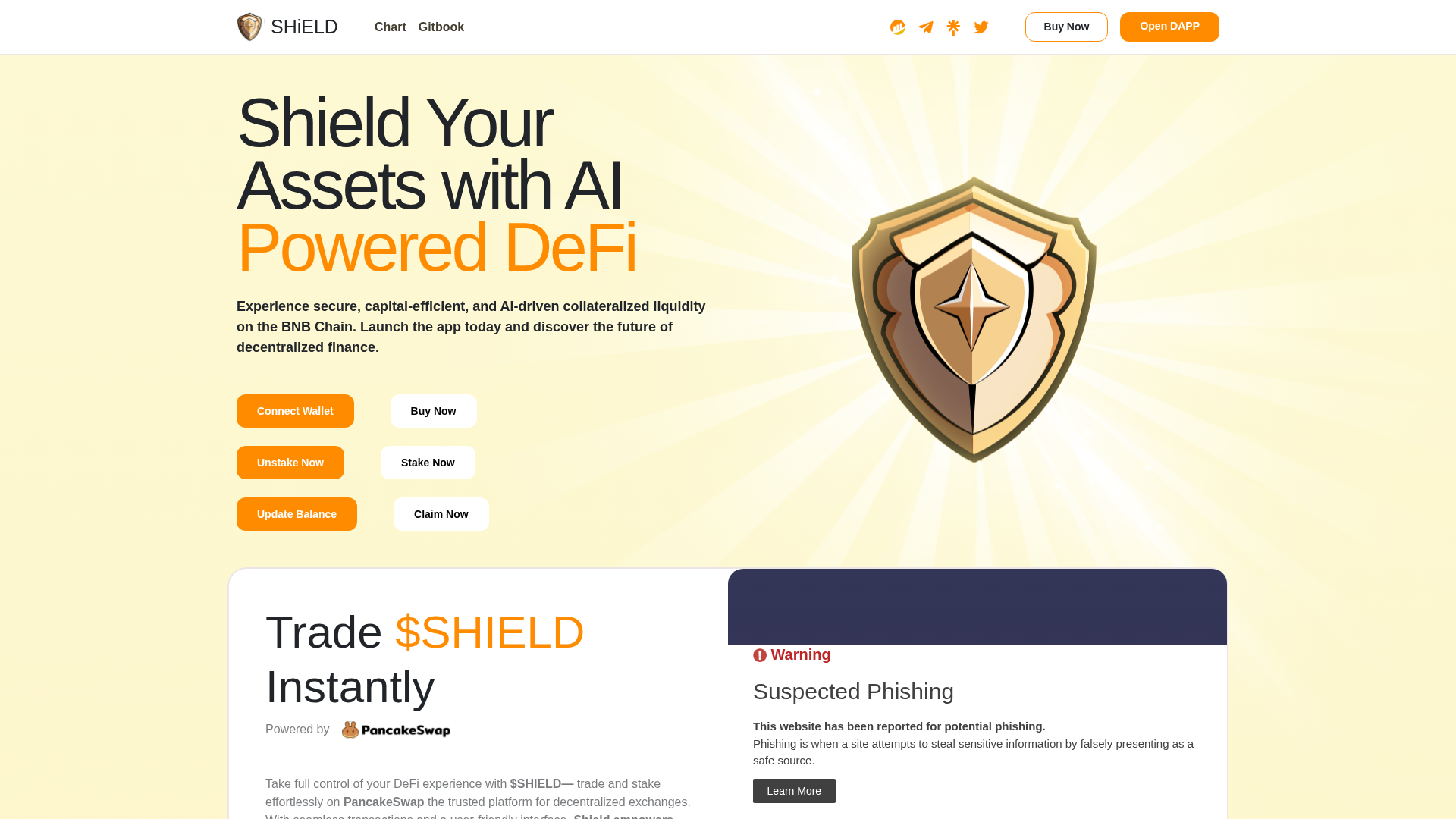 Screenshot of shieldprotocol.pages.dev