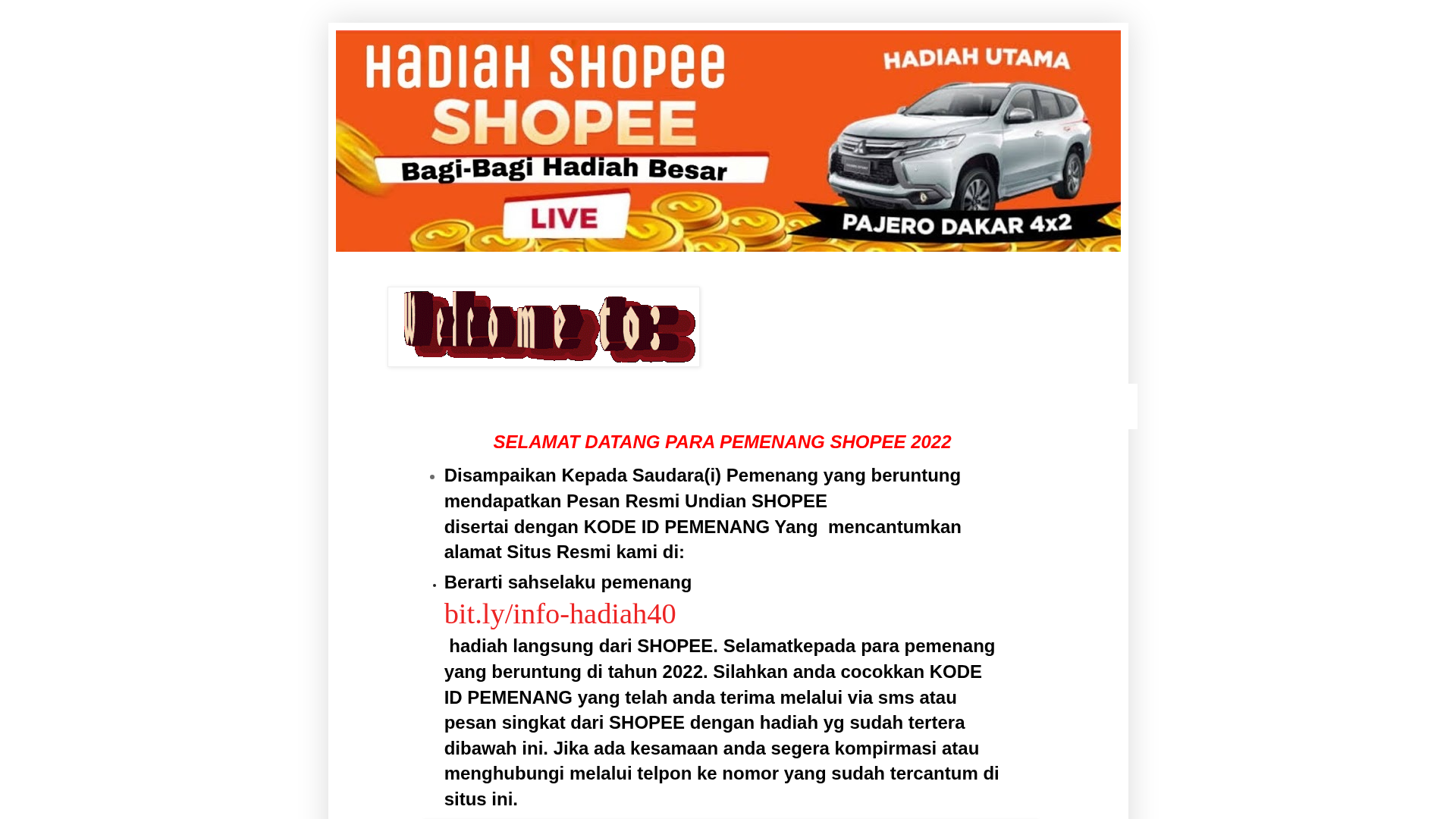 Screenshot of info-hadiah40.blogspot.com