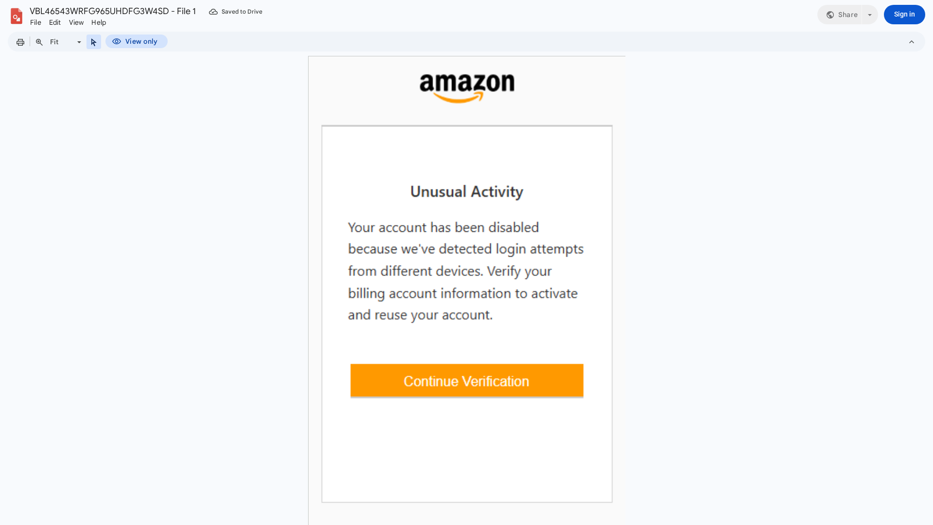 Screenshot of docs.google.com