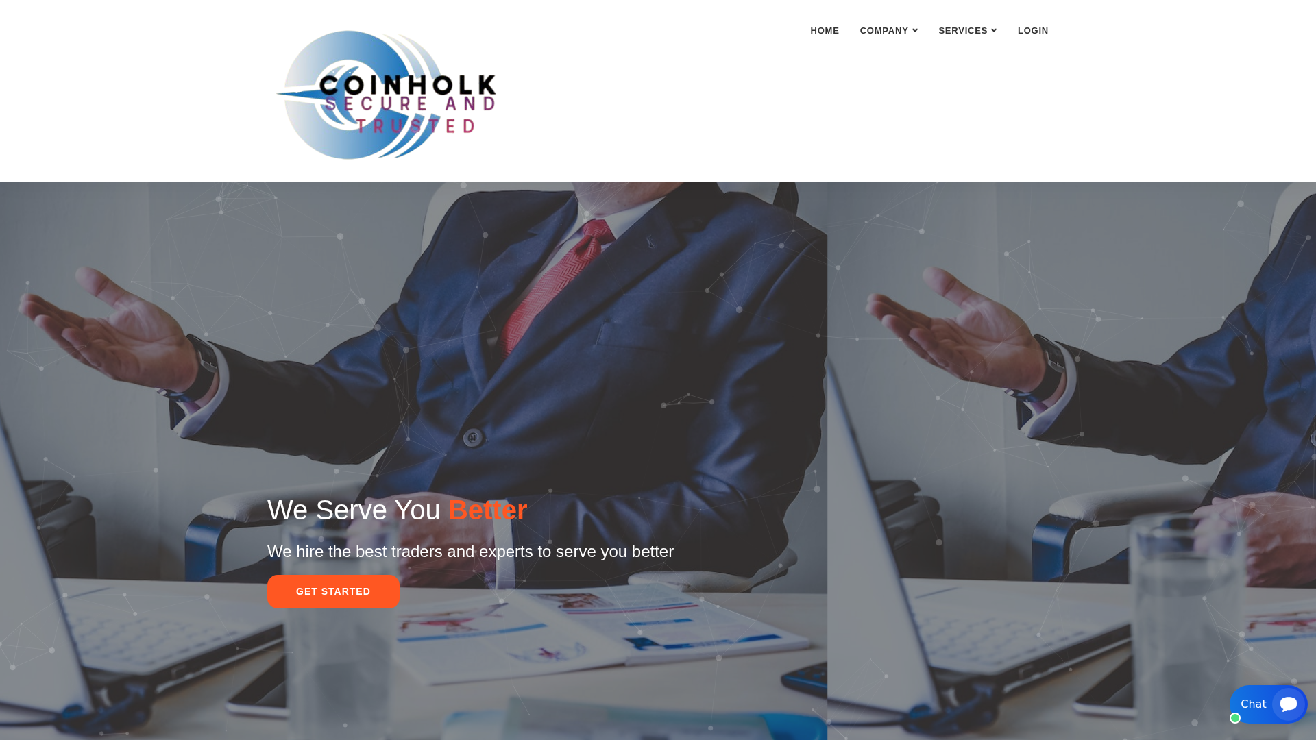 Screenshot of coinholk.net
