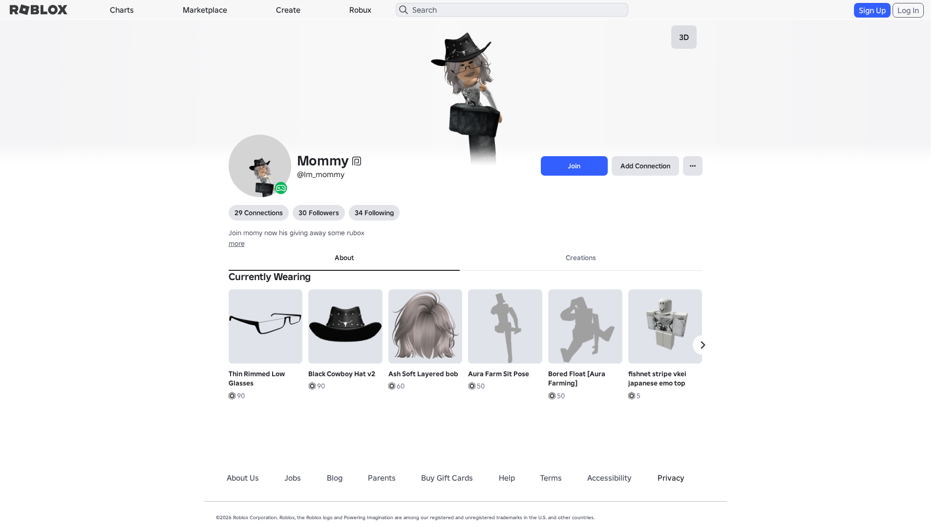 Screenshot of www.roblox.com.ml