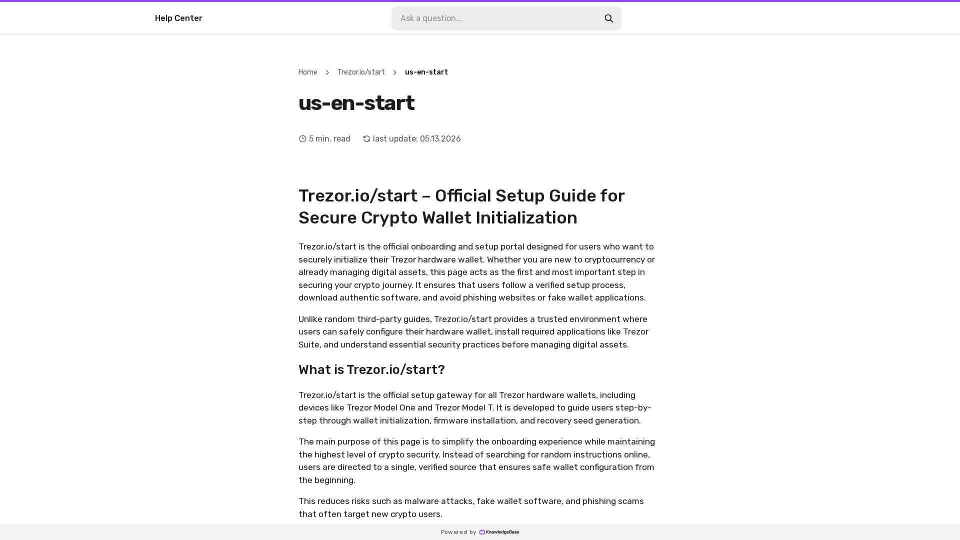 Trezor