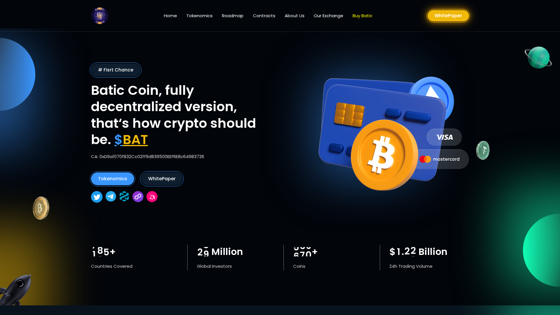 Screenshot of batic.info