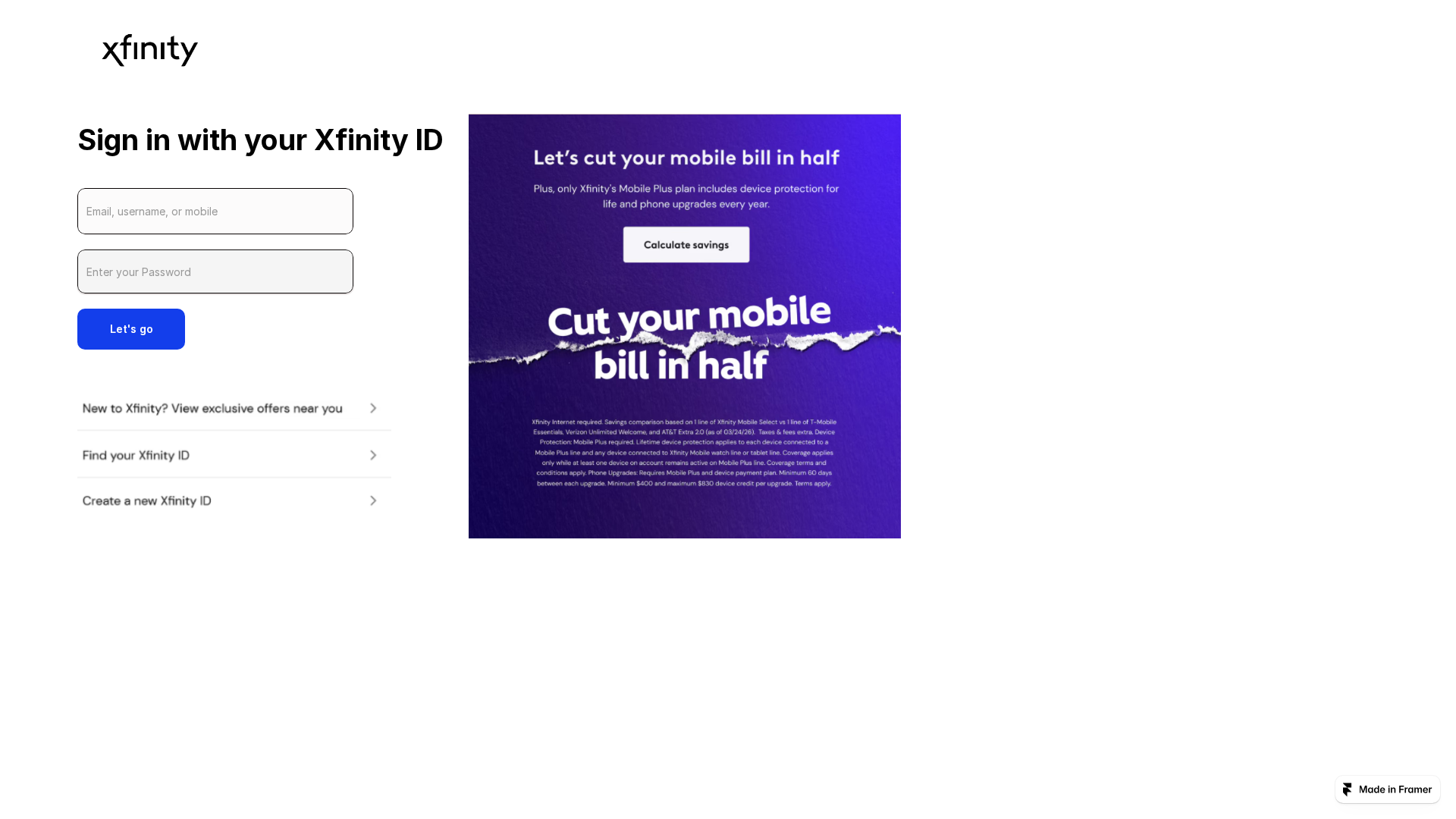 Screenshot of nice-sparrow-465947.framer.app