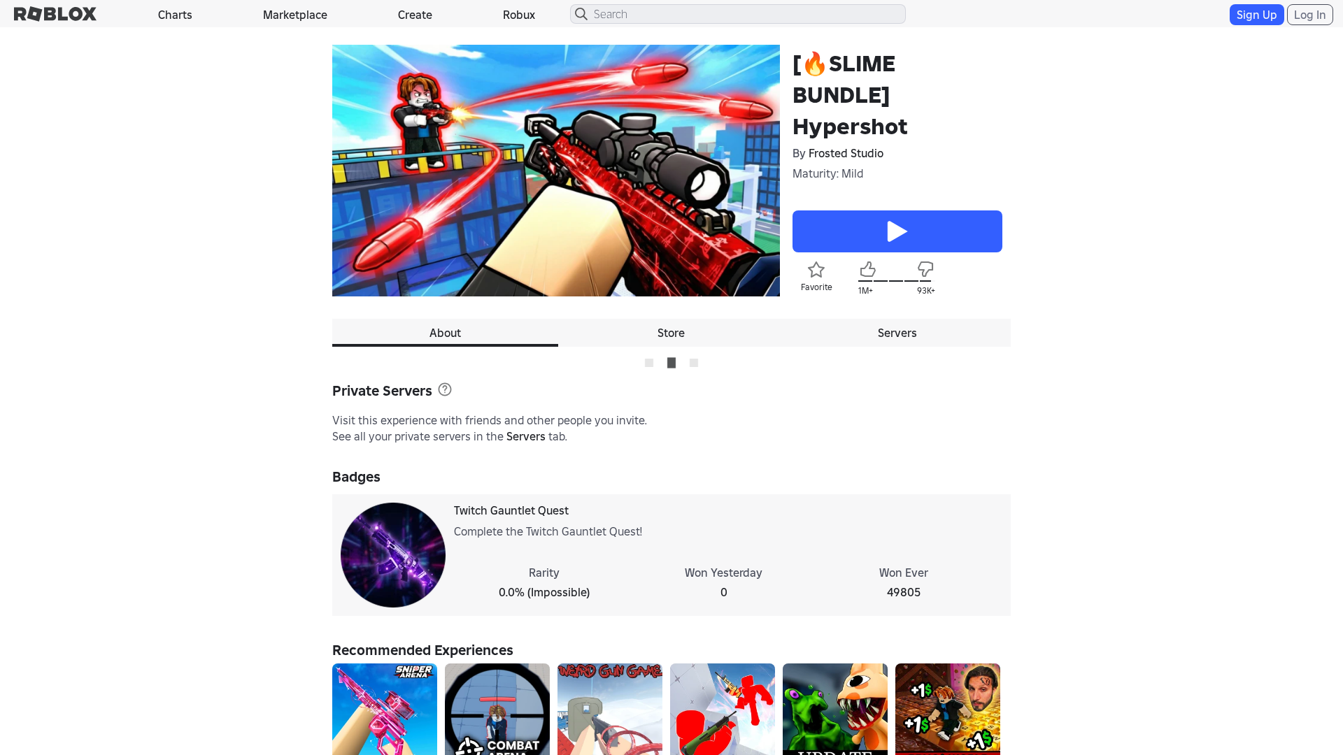 Screenshot of www.roblox.com.gr