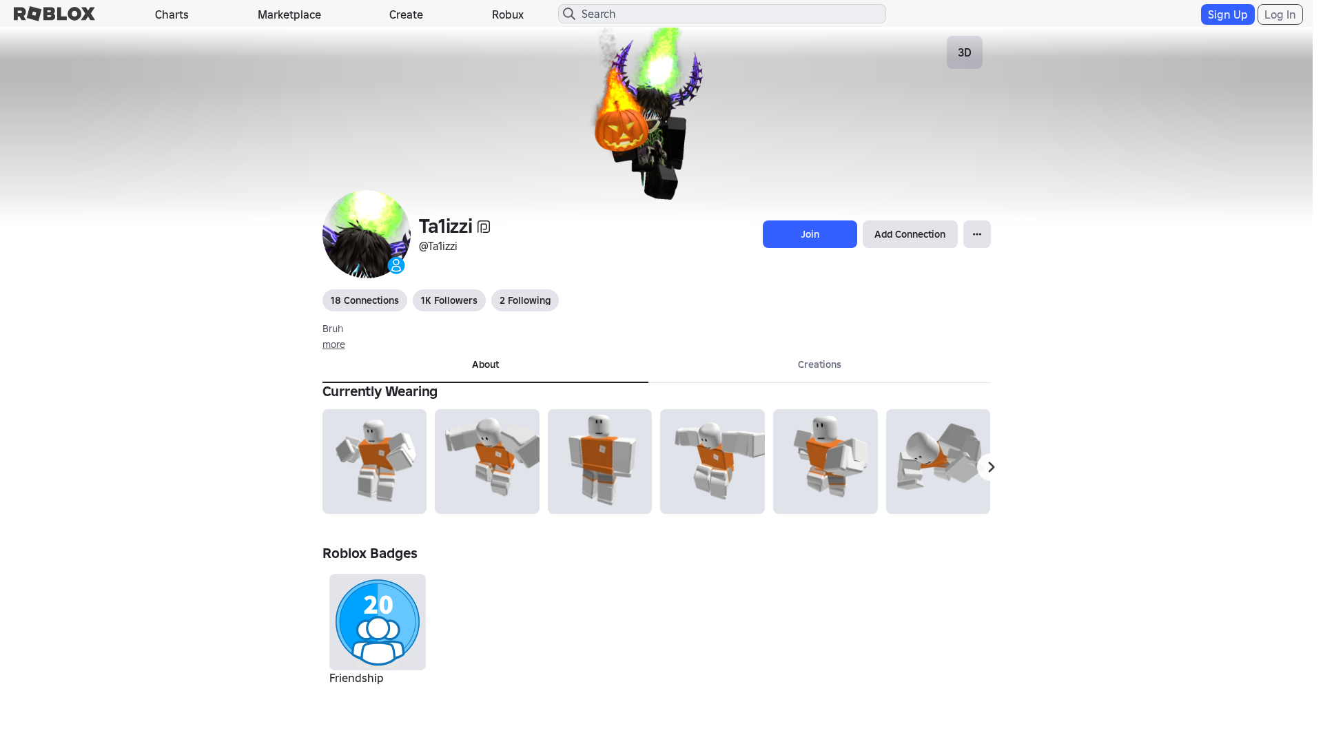 Screenshot of www.roblox.com.mu