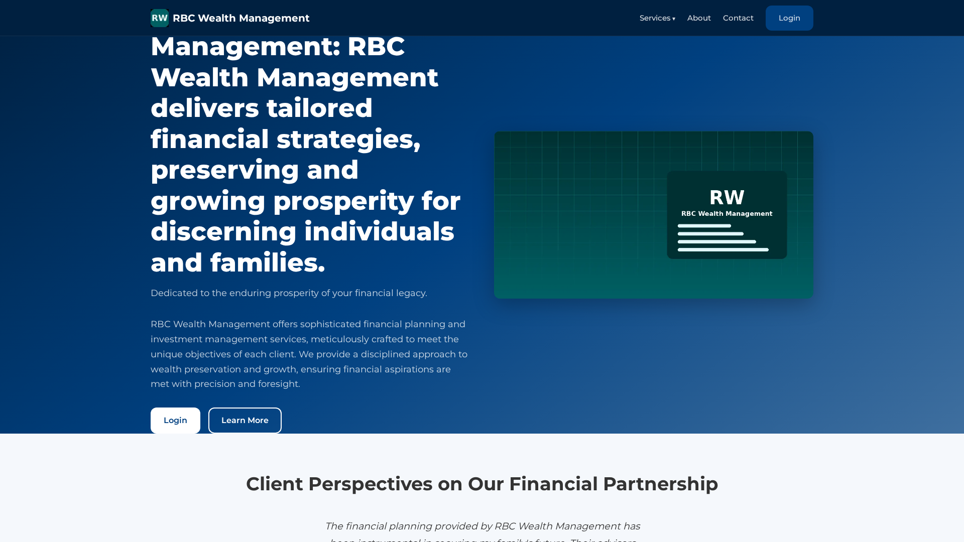 Screenshot of rbcwm-usa.at
