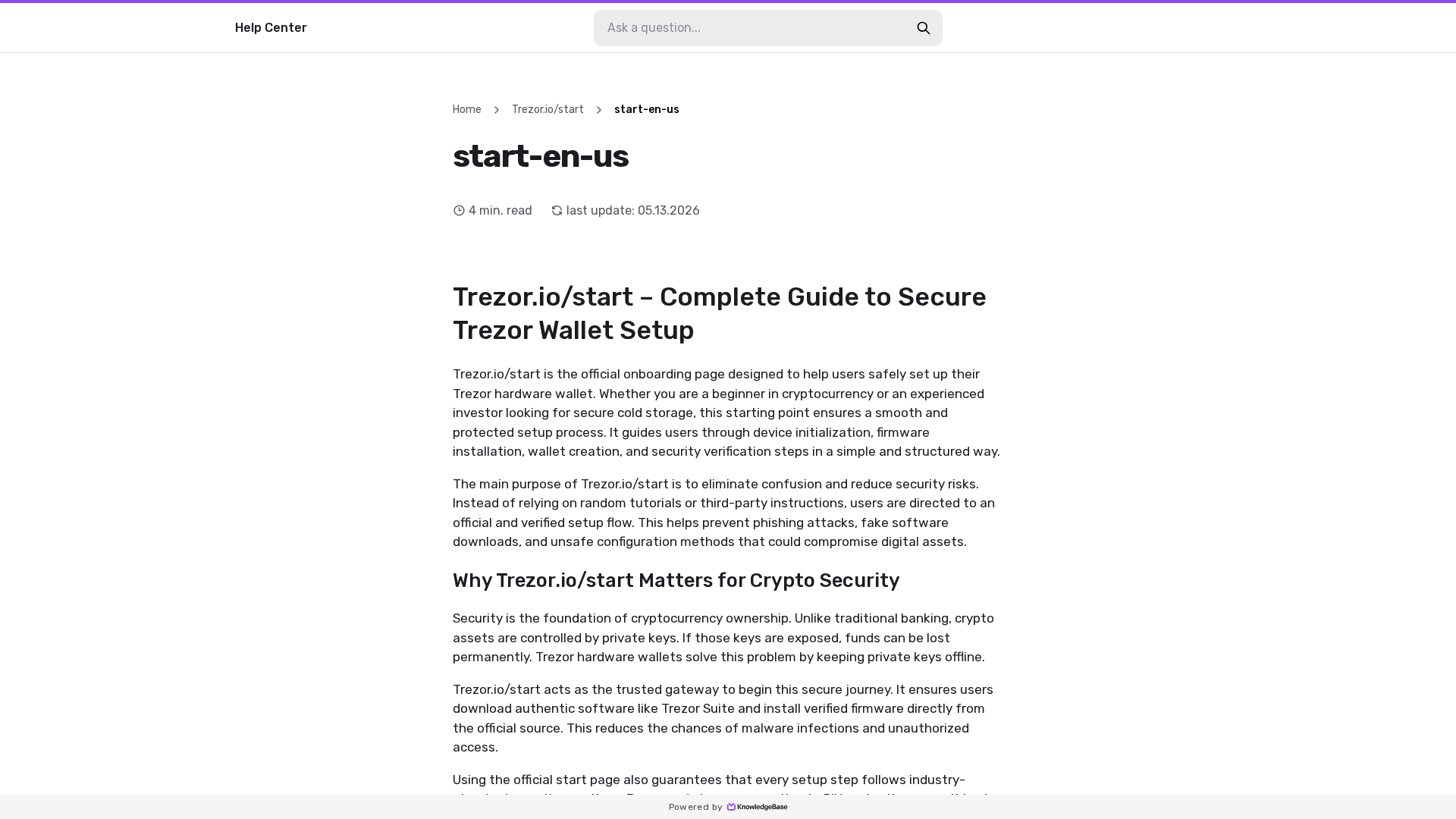 Trezor