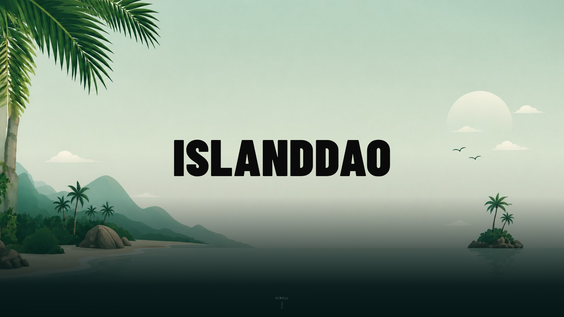 Screenshot of islanddao.info