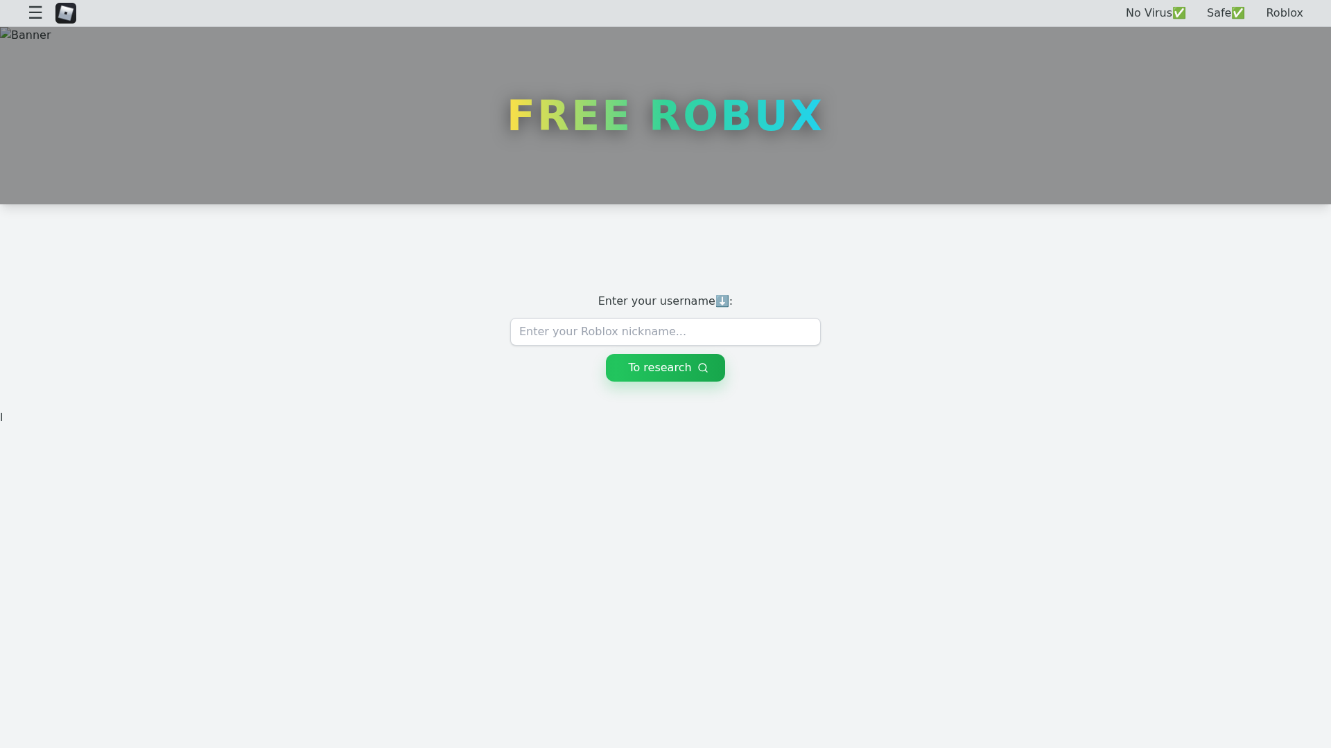 Screenshot of rblox-robux.blogspot.com