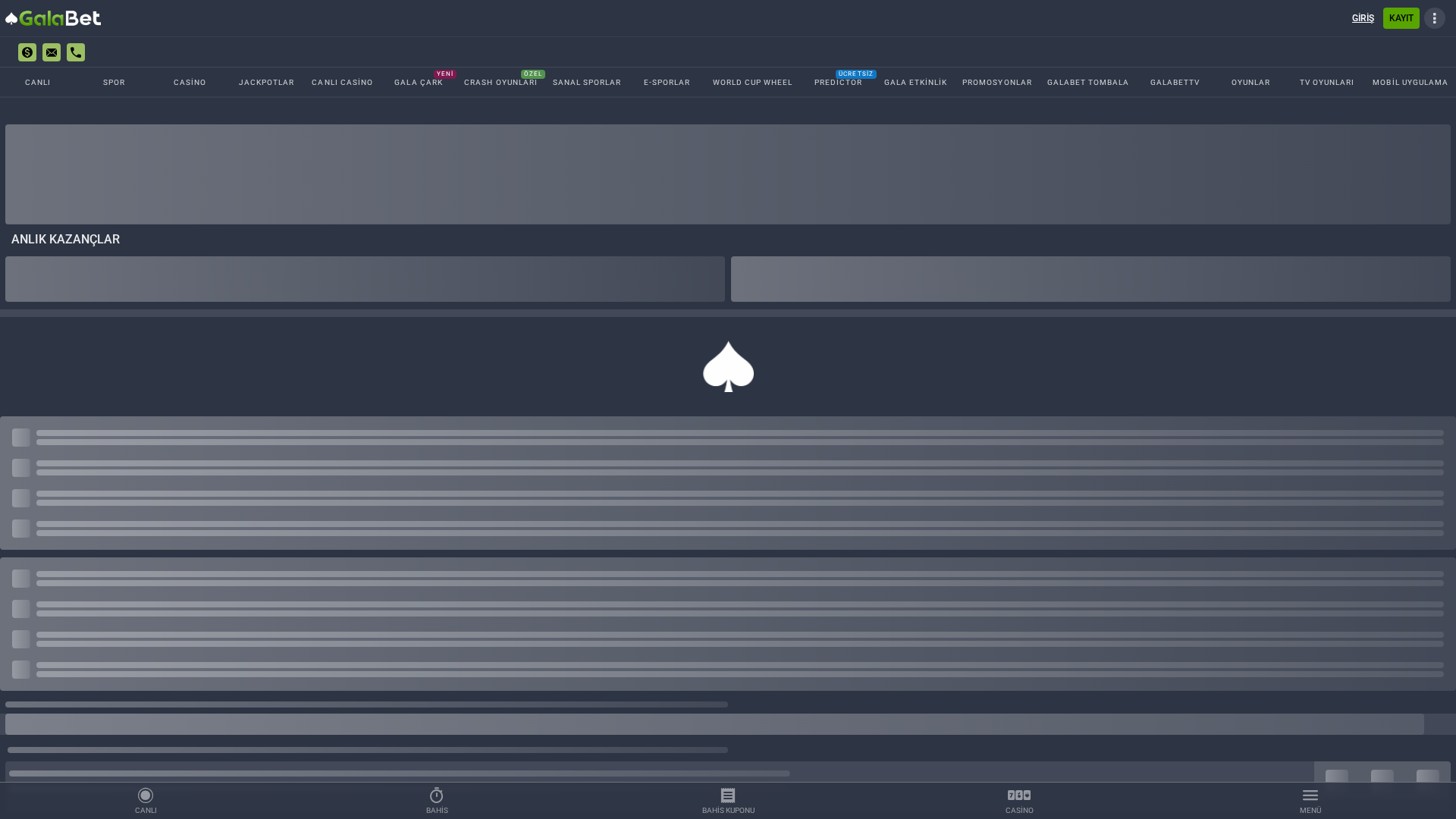 Screenshot of m.galalbet1088.com