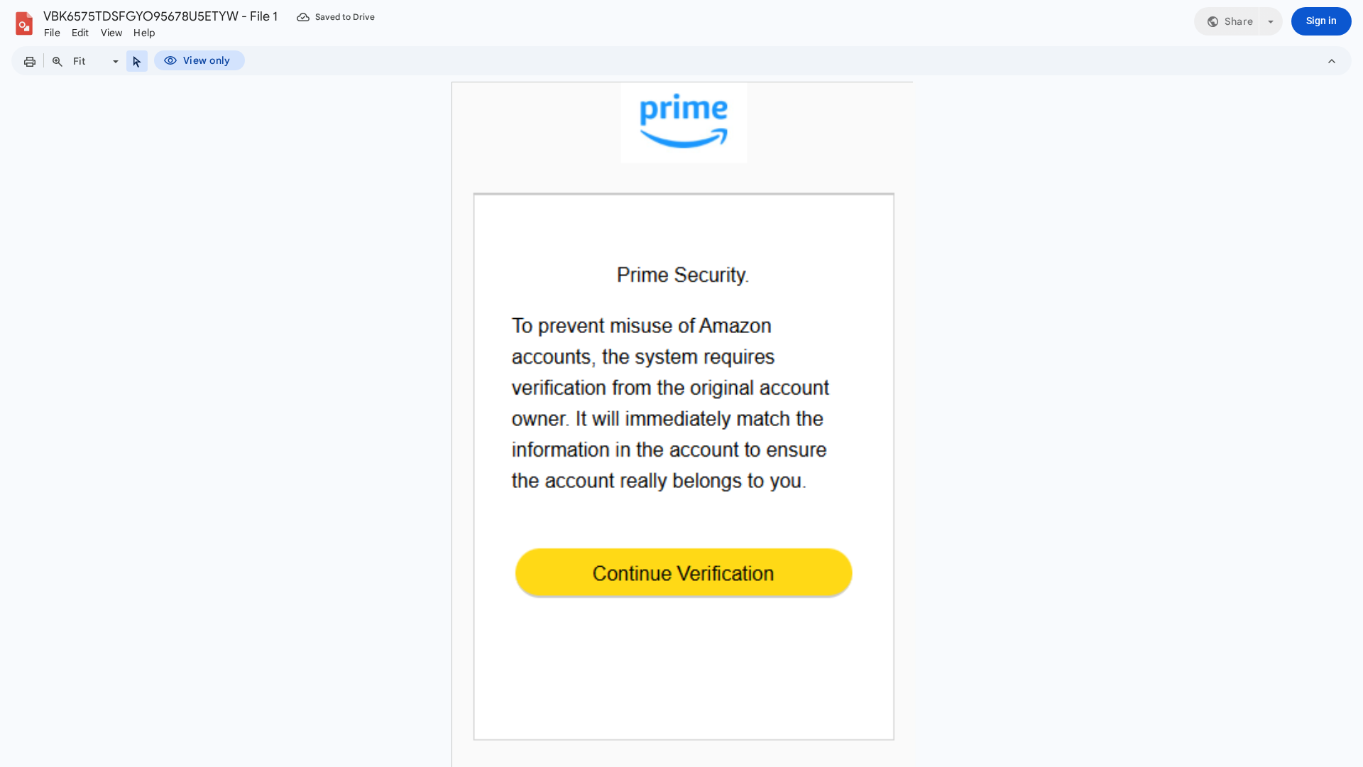 Screenshot of docs.google.com