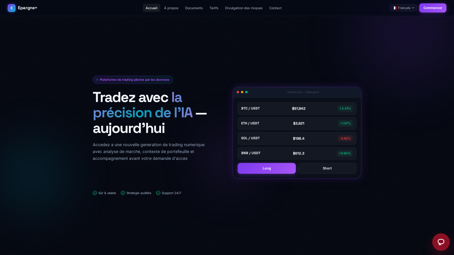 Screenshot of epargne-plus.com