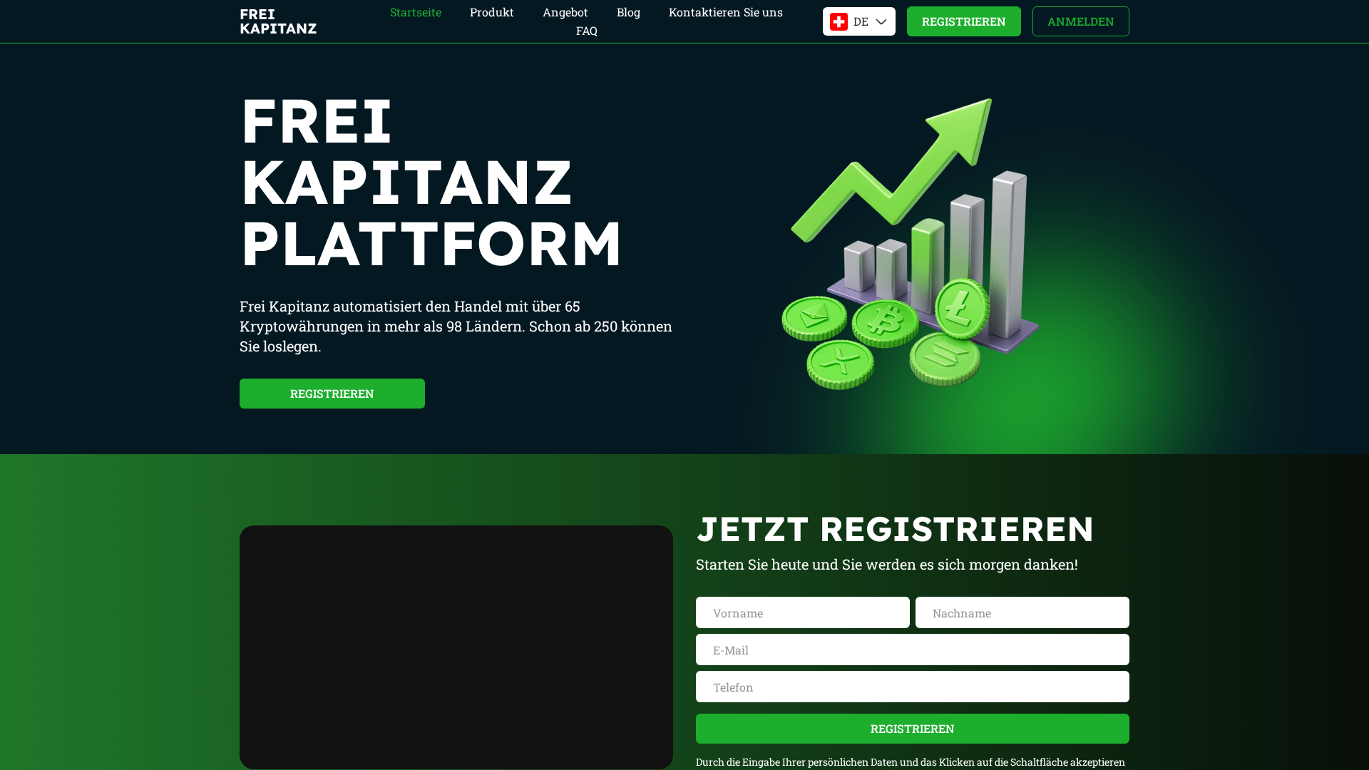 Screenshot of frei-kapitanz.com