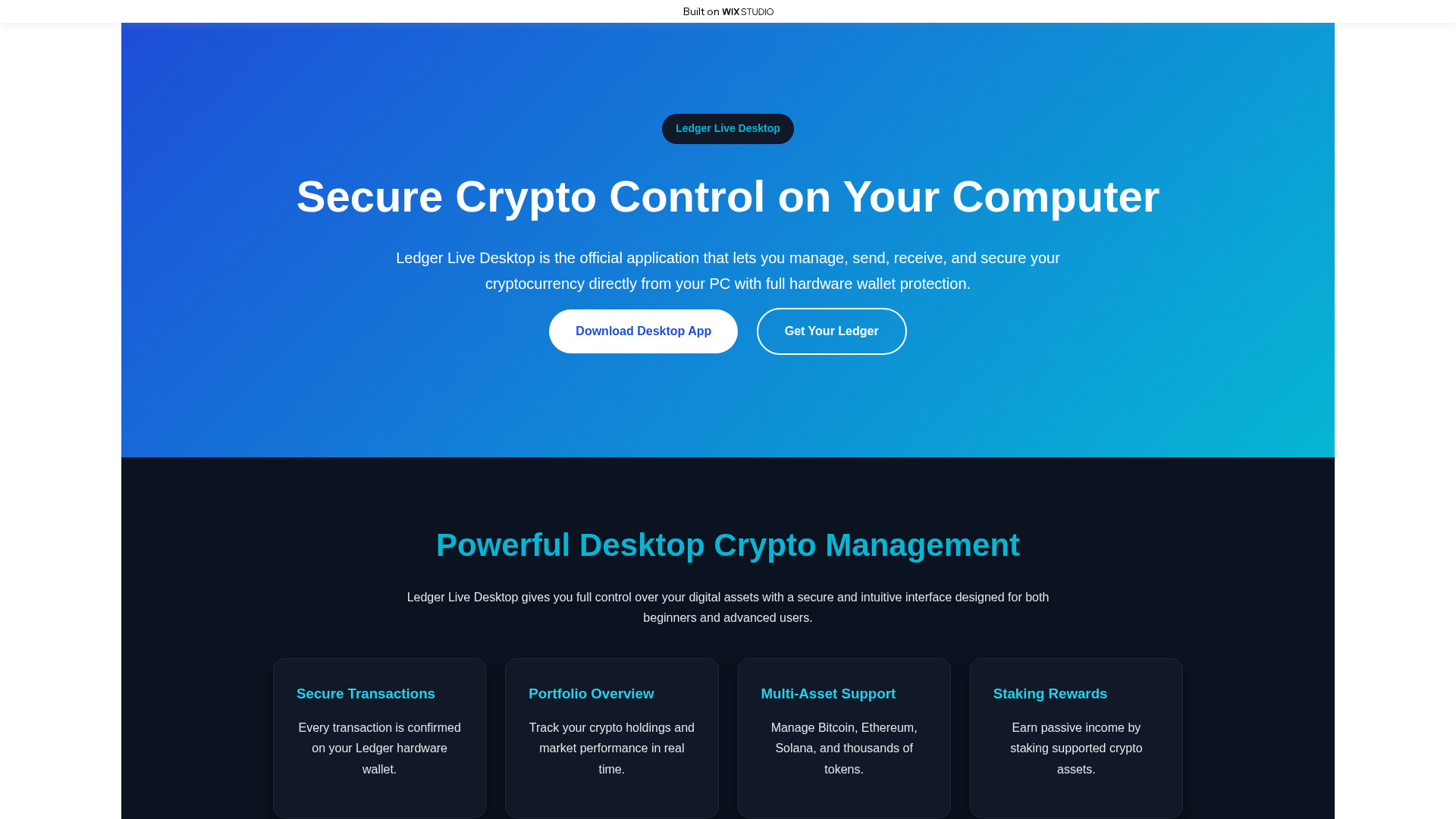 Screenshot of en-desktop-lives.wixstudio.com
