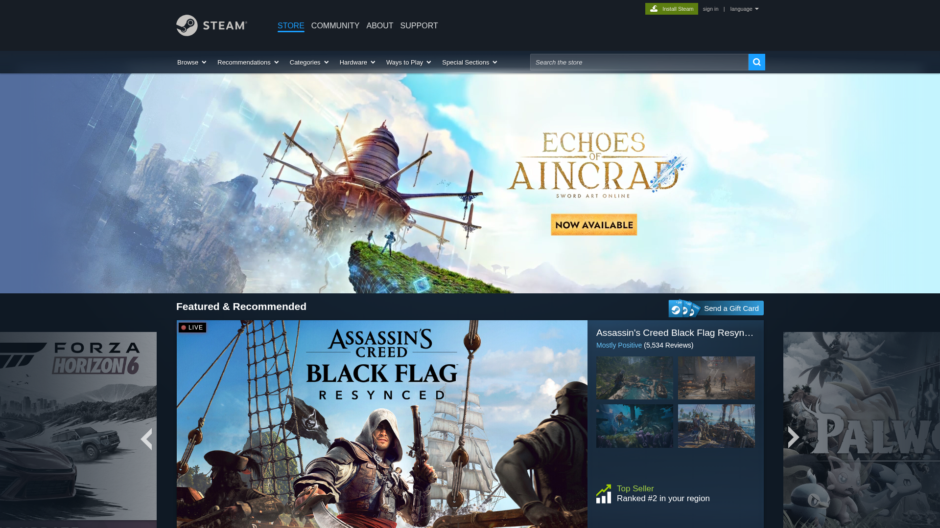 Screenshot of steam-proxy.humorously.cn