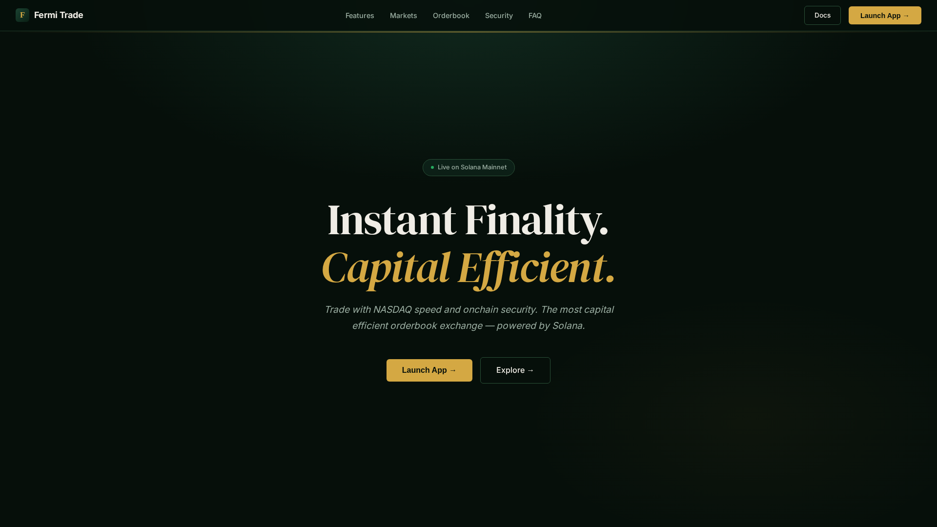 Screenshot of fermi-trade.com