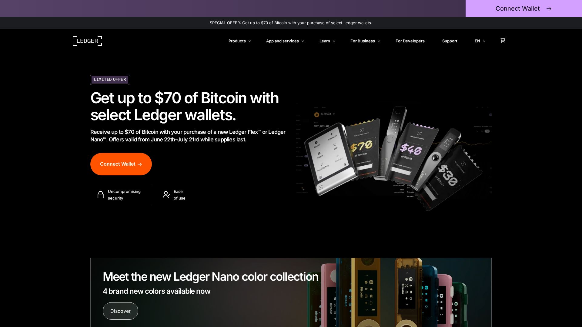 Screenshot of ledger.app-and-web3.shop