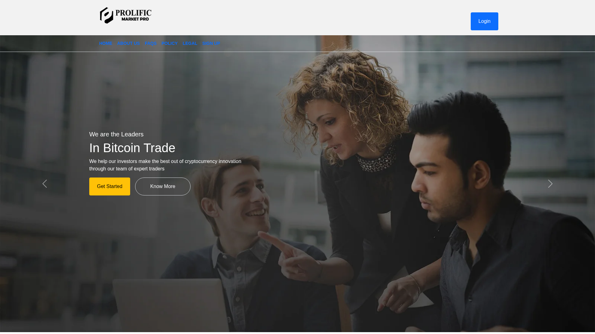 Screenshot of prolificmarketpro.com
