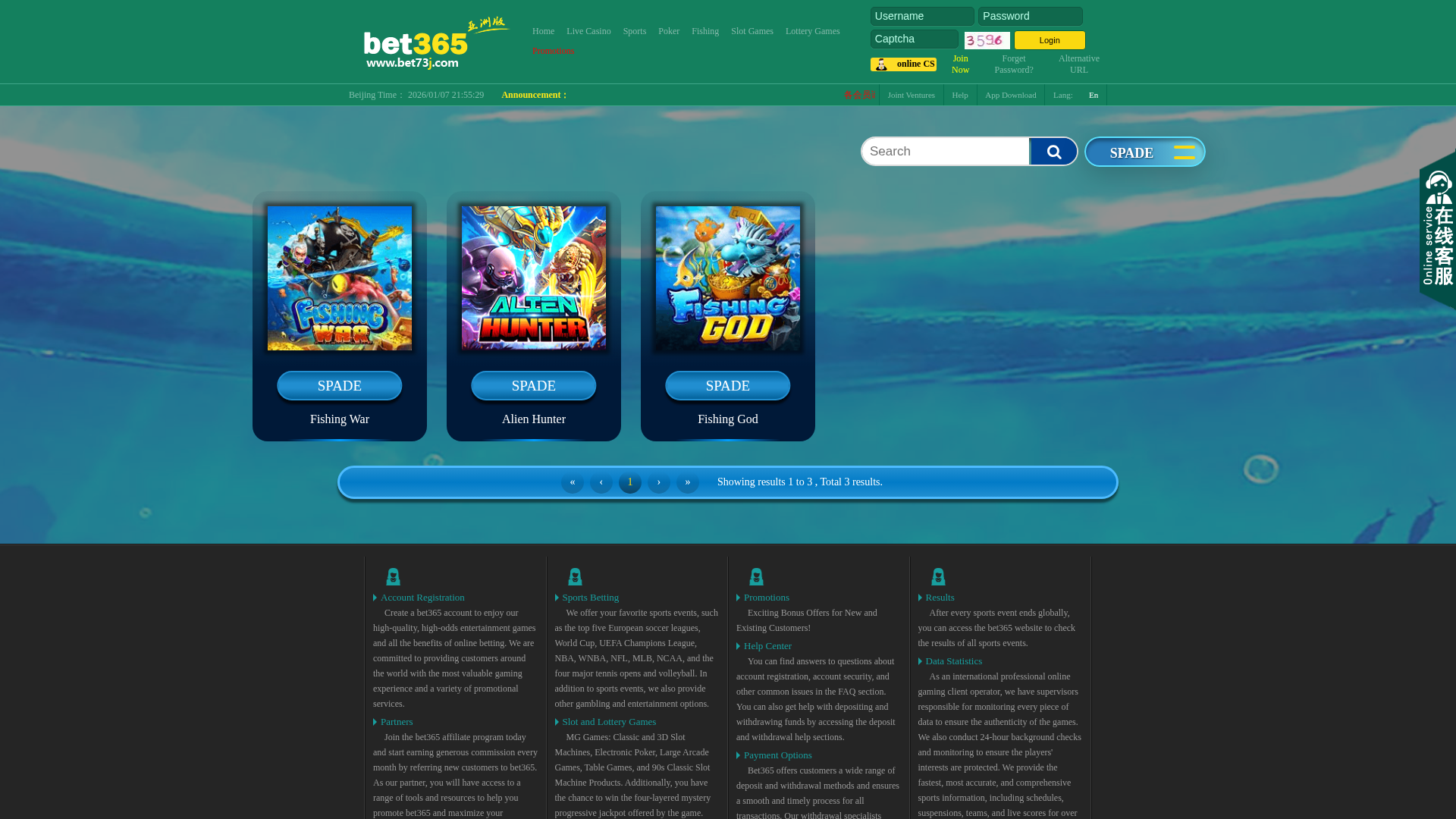 Screenshot of bet73028.com