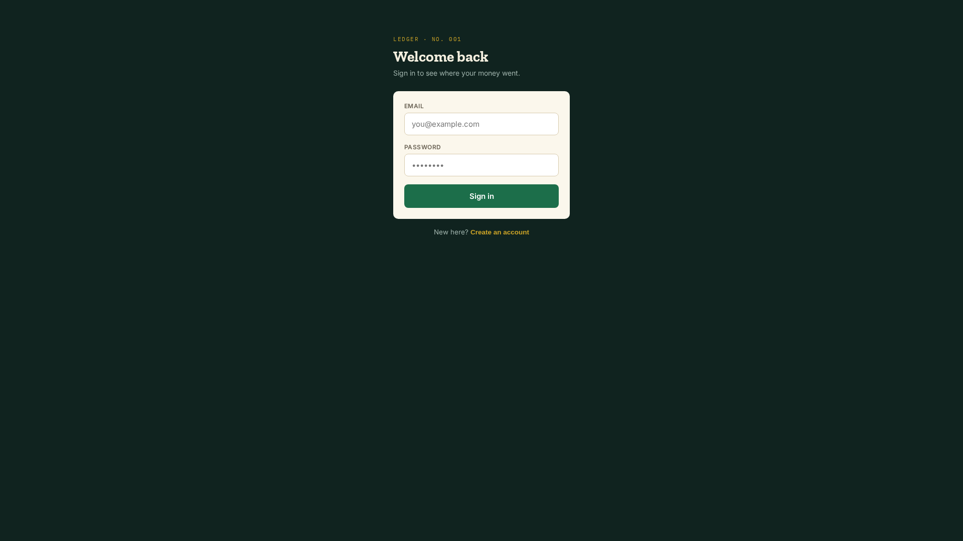 Screenshot of expense-tracker-db7.pages.dev