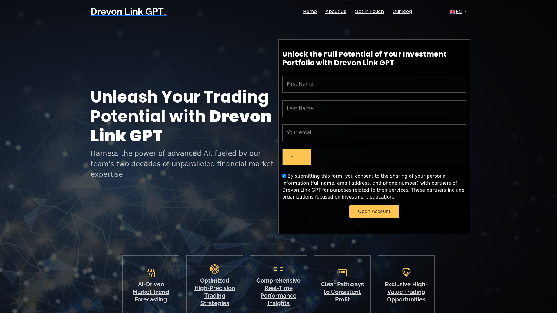 Screenshot of mydrevonlinkgpt.com