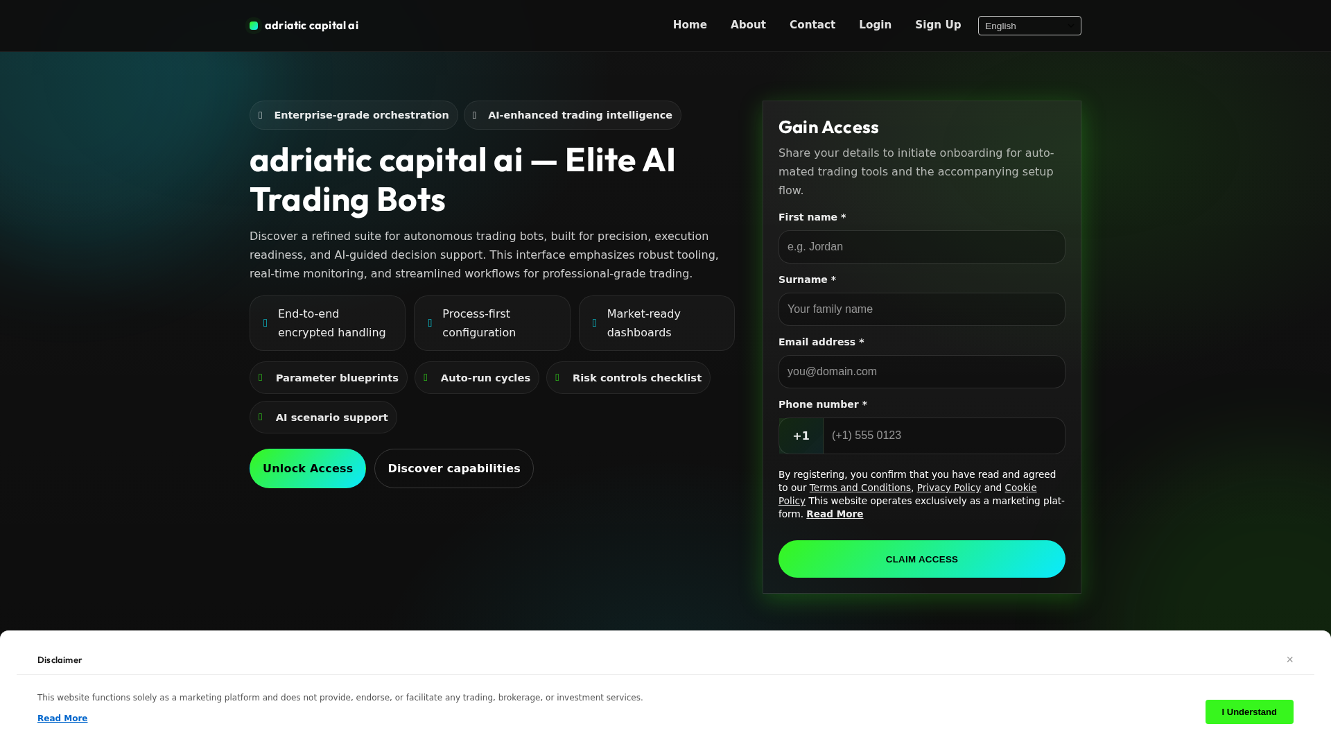 Screenshot of adriaticcapitalai.digital