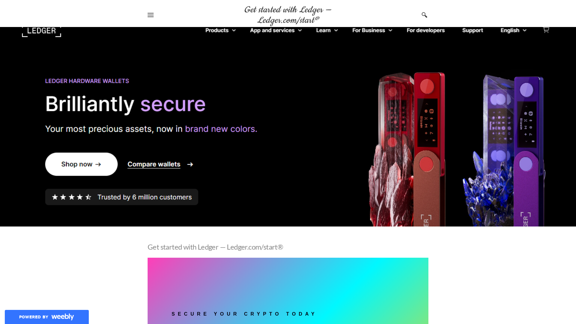 Screenshot of ledgr-comstart.weebly.com
