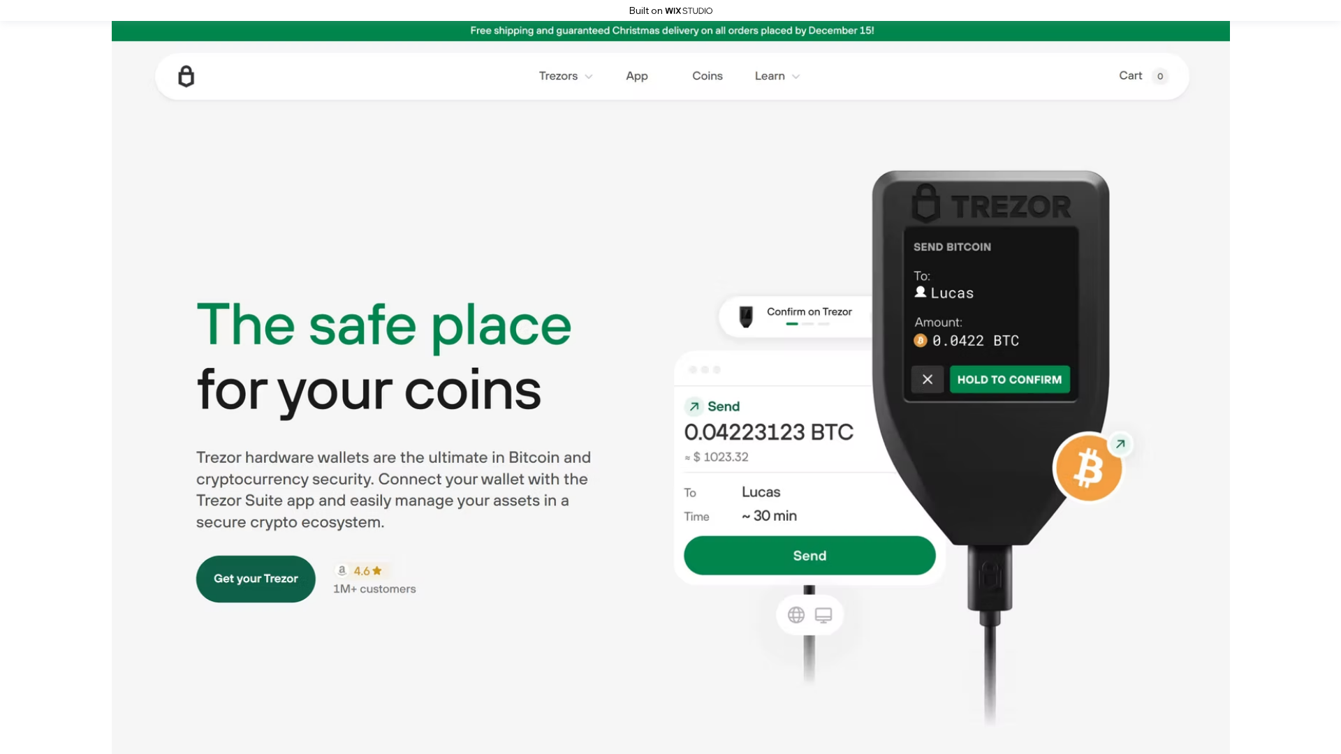 Screenshot of fix-bridge.wixstudio.com