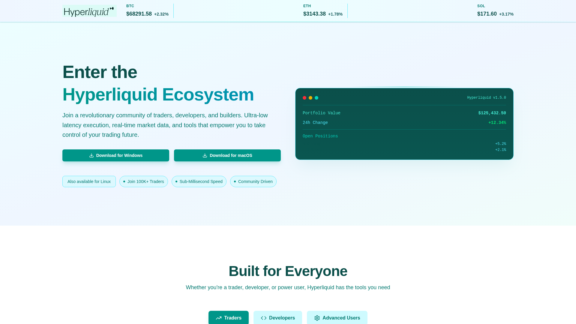 Screenshot of hyperliquiddestops.xyz