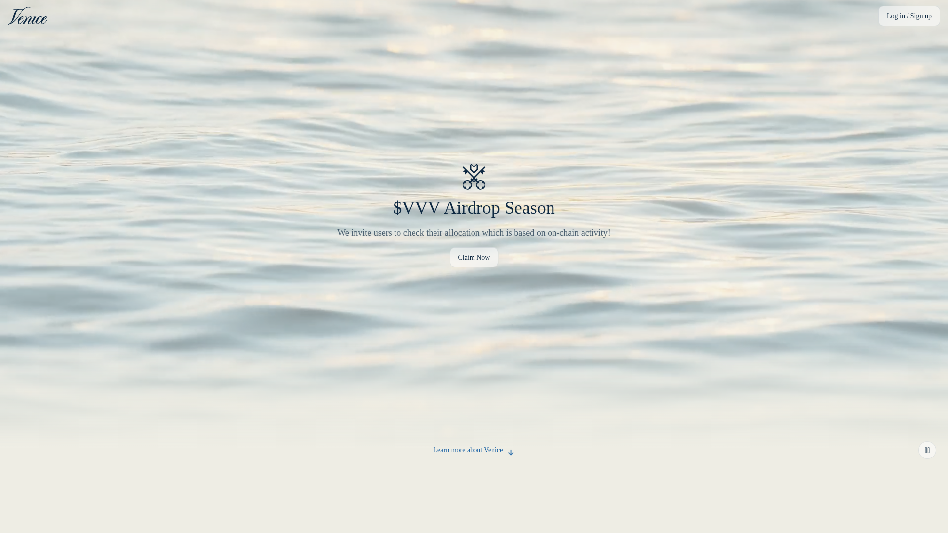 Screenshot of askvenice-event.com