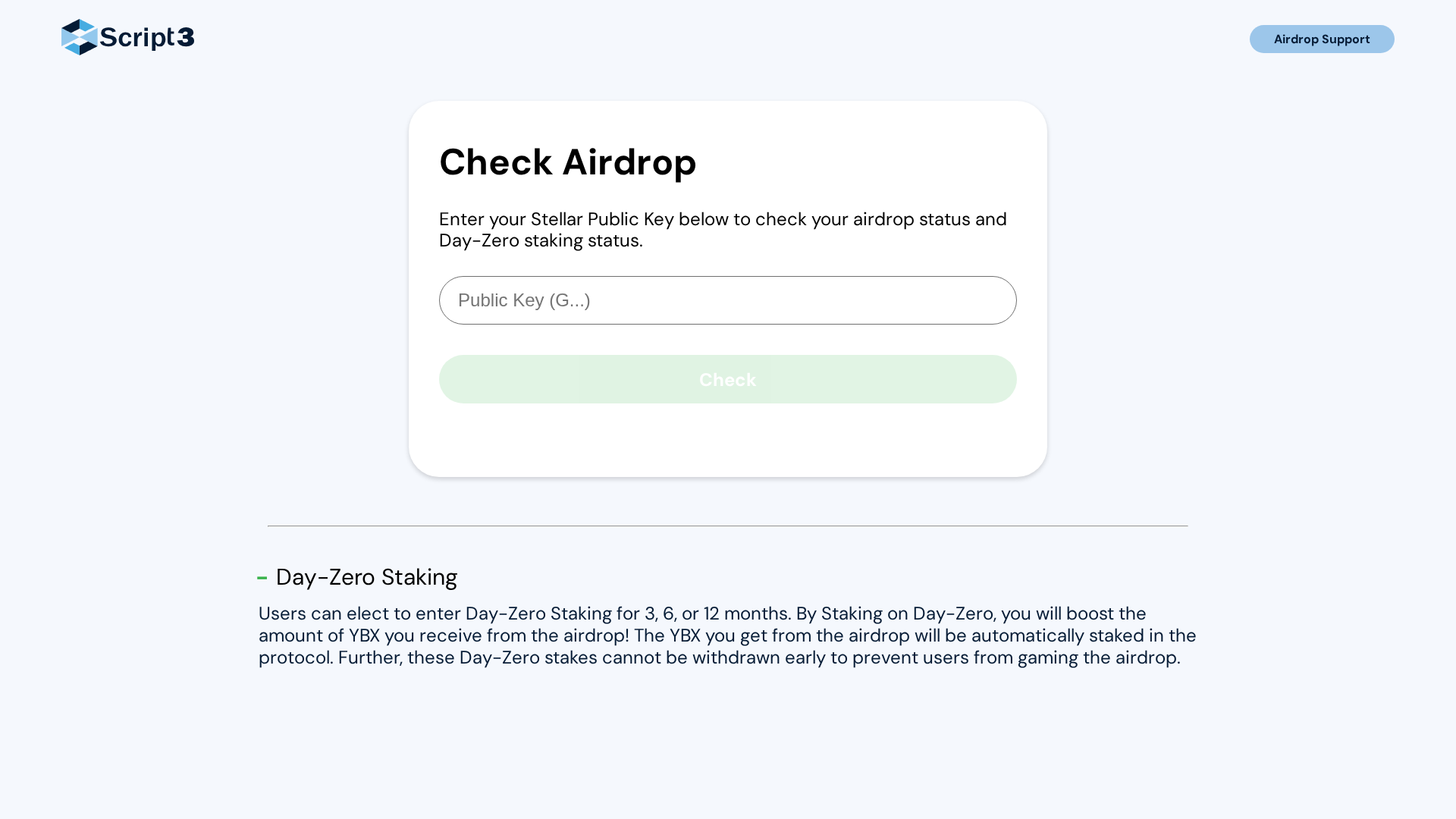 Screenshot of airdrop-ui.pages.dev
