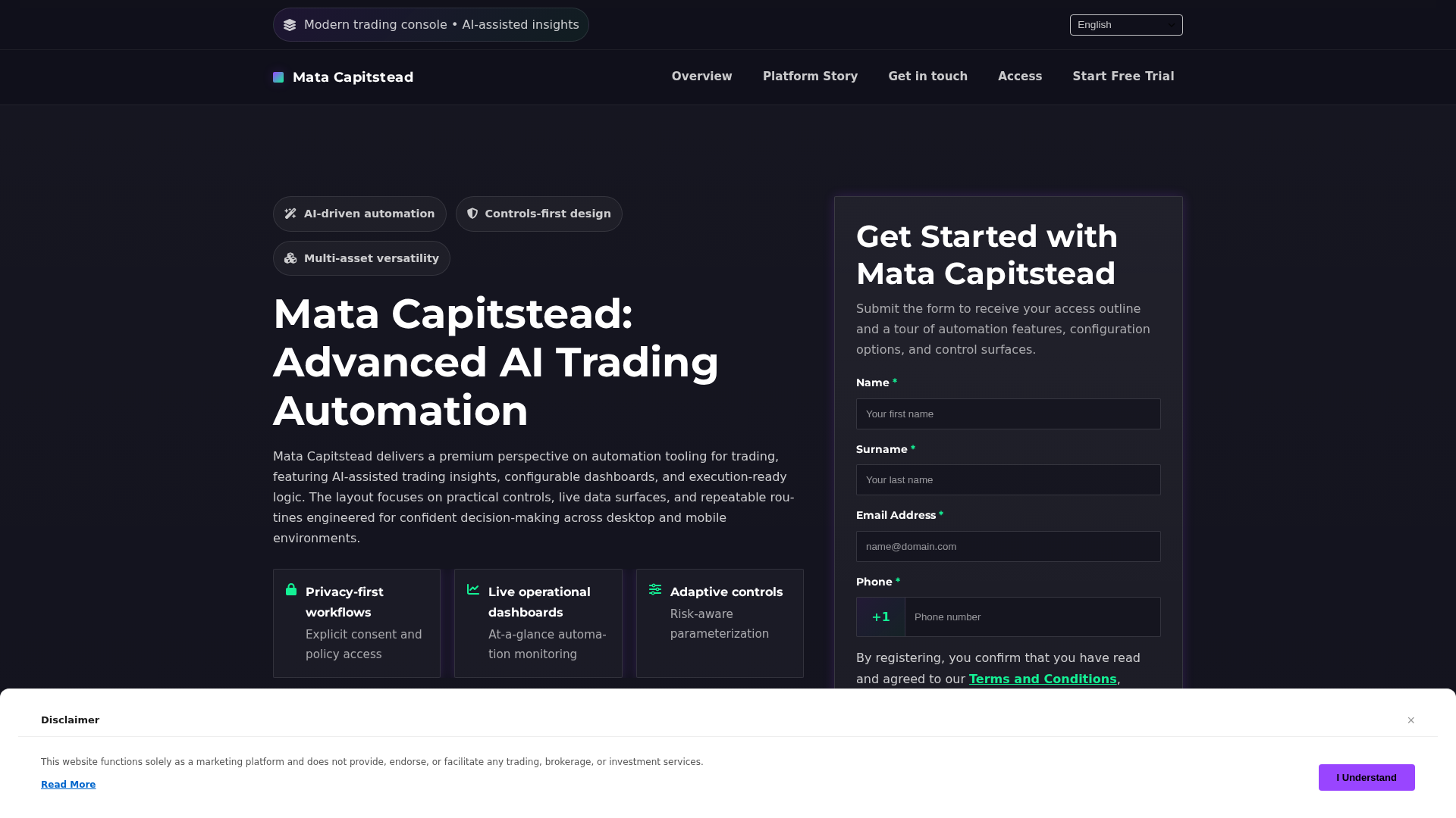 Screenshot of matacapitstead.click
