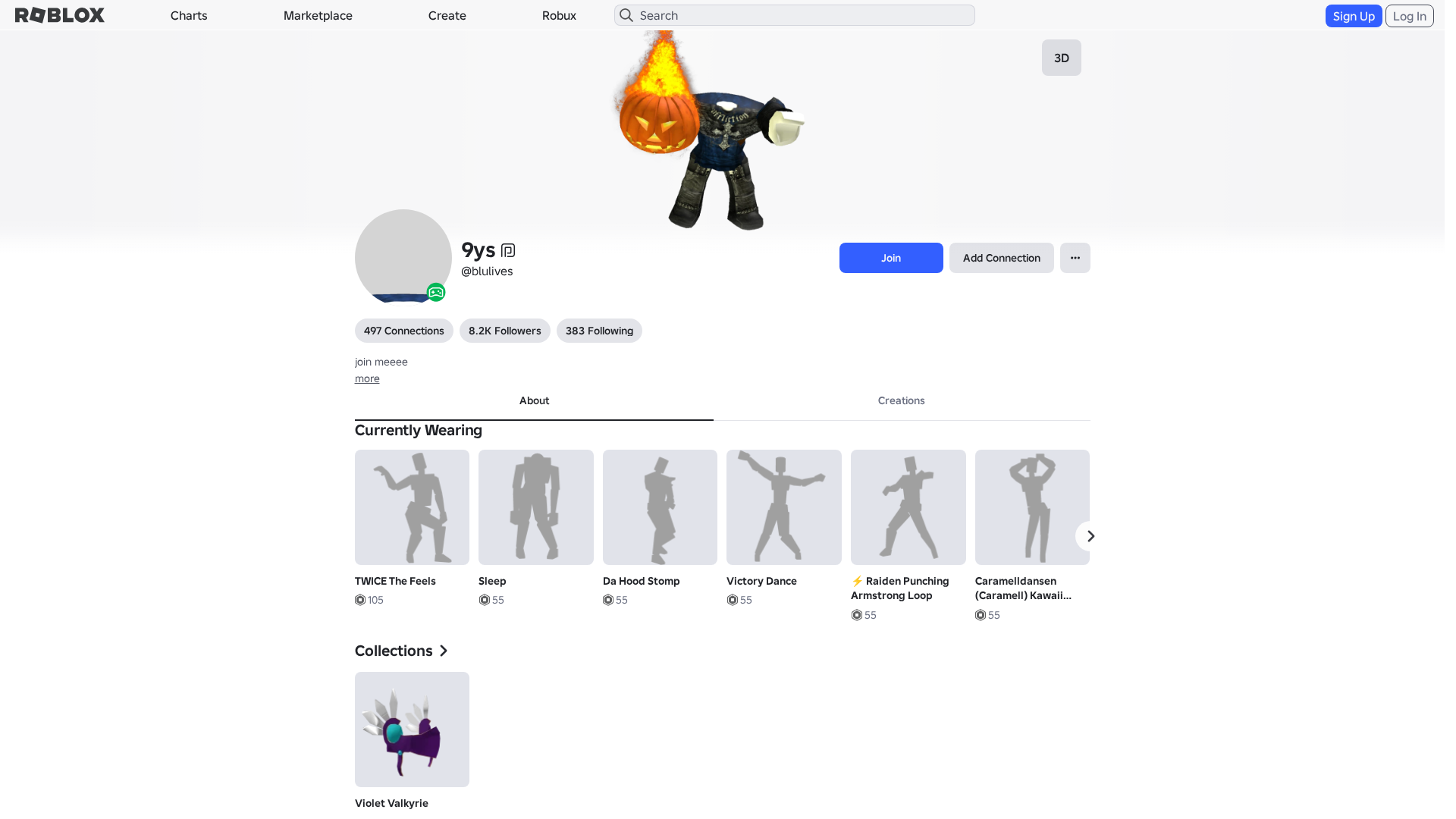 Screenshot of www.roblox.com.ml