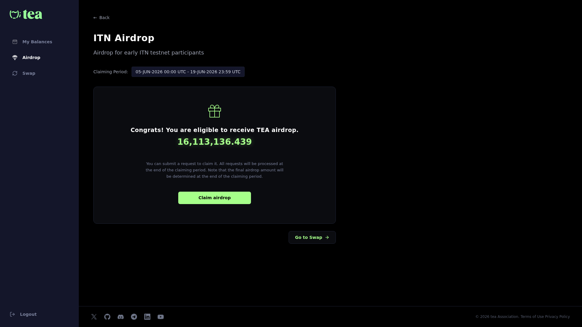 Screenshot of itntea.xyz