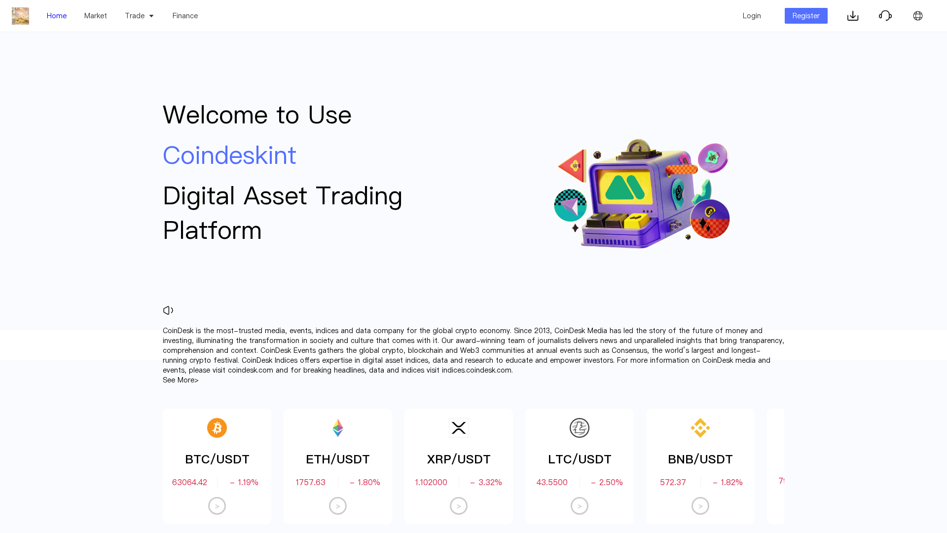 Screenshot of coindeskint.shop