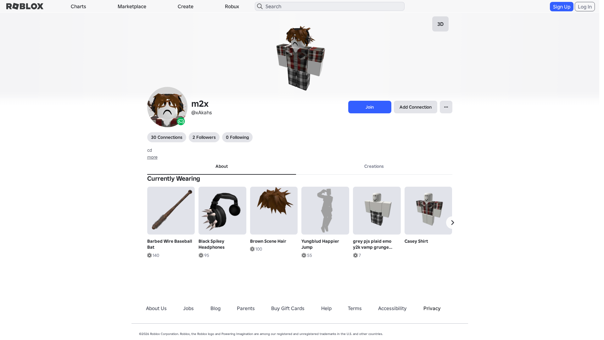 Screenshot of www.roblox.com.ml